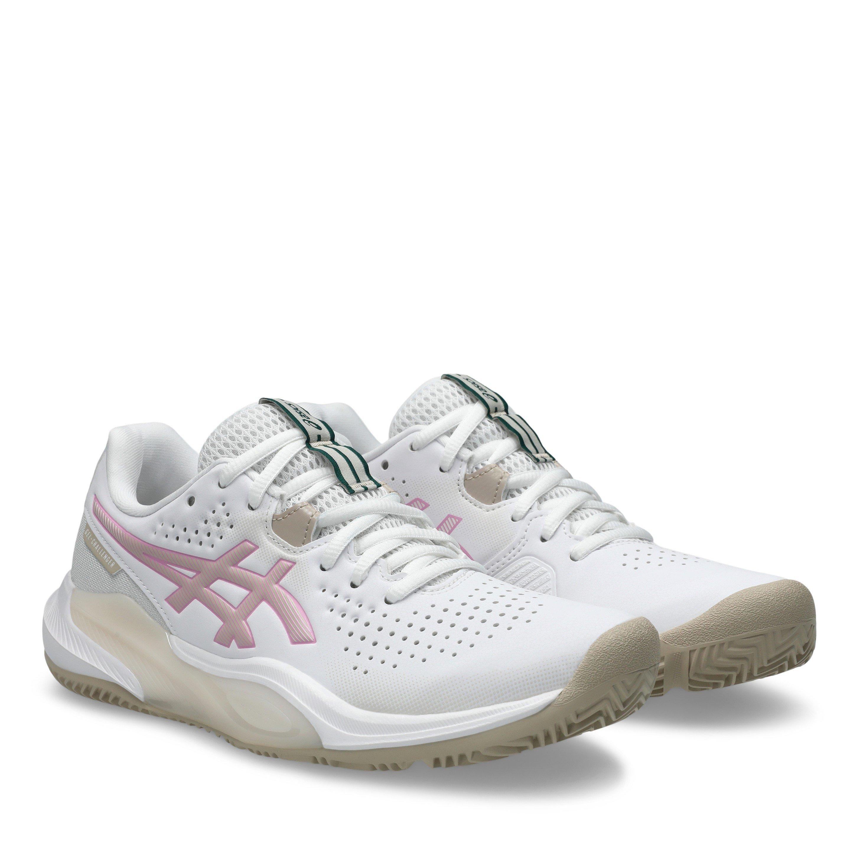 White/Bub - Asics - Asics Gel-Challenger 15 Padel Trainers Womens - 4