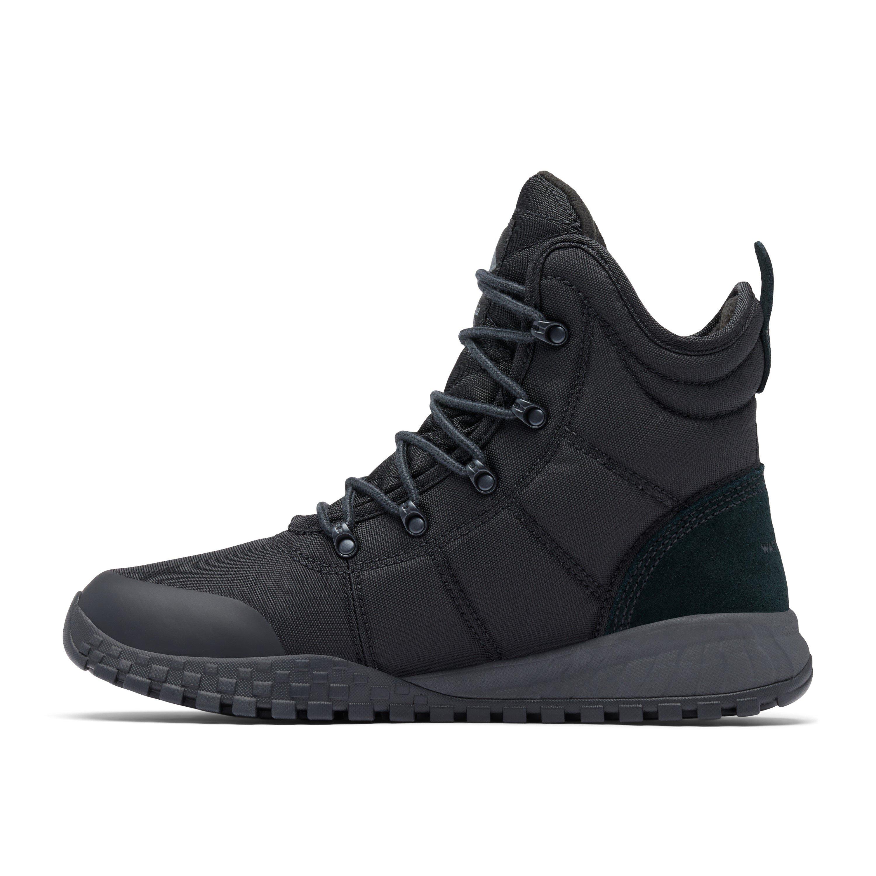 Black - Columbia - Fairbanks Waterproof Winter Boots Mens - 2