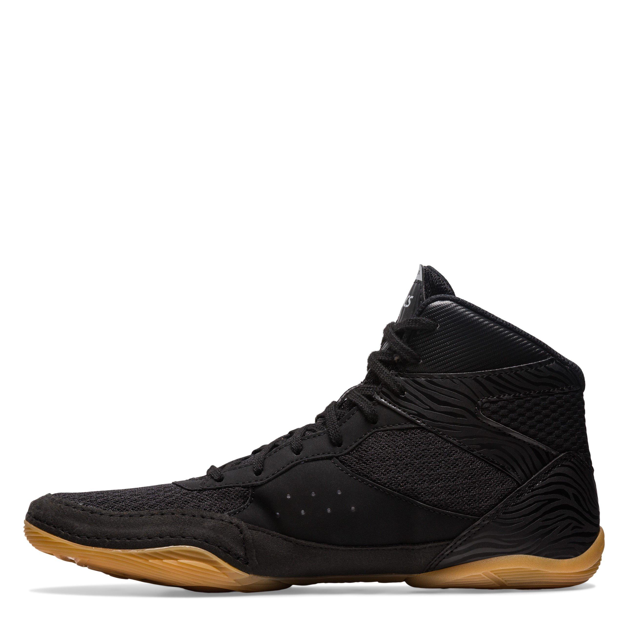 Black/White - Asics - Unisex Adults Matflex Wrestling Shoes - 2