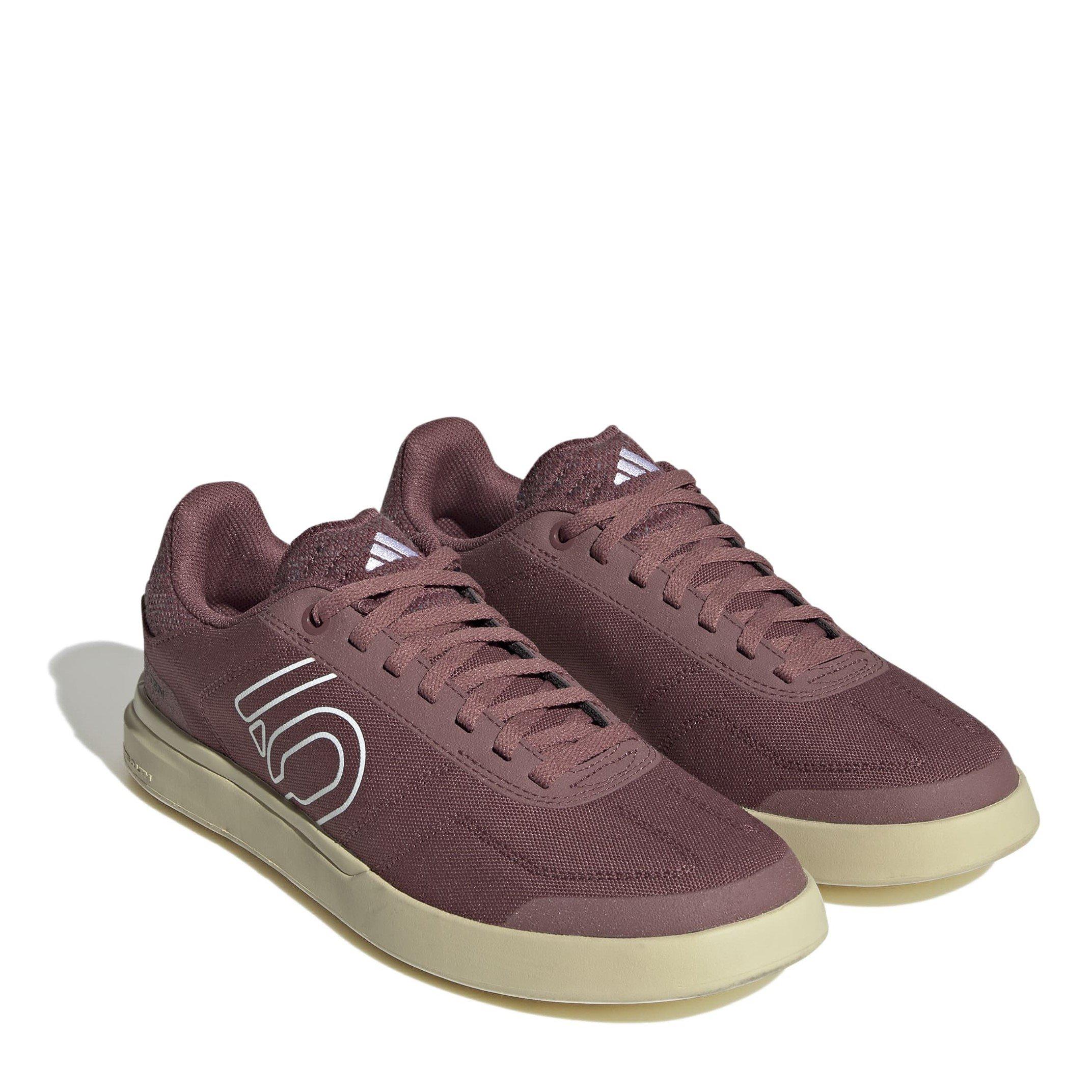 QCrmsn/Wh/CBk - Five Ten - Sleuth DLX Canvas Mountain Bike Shoes Women's - 3