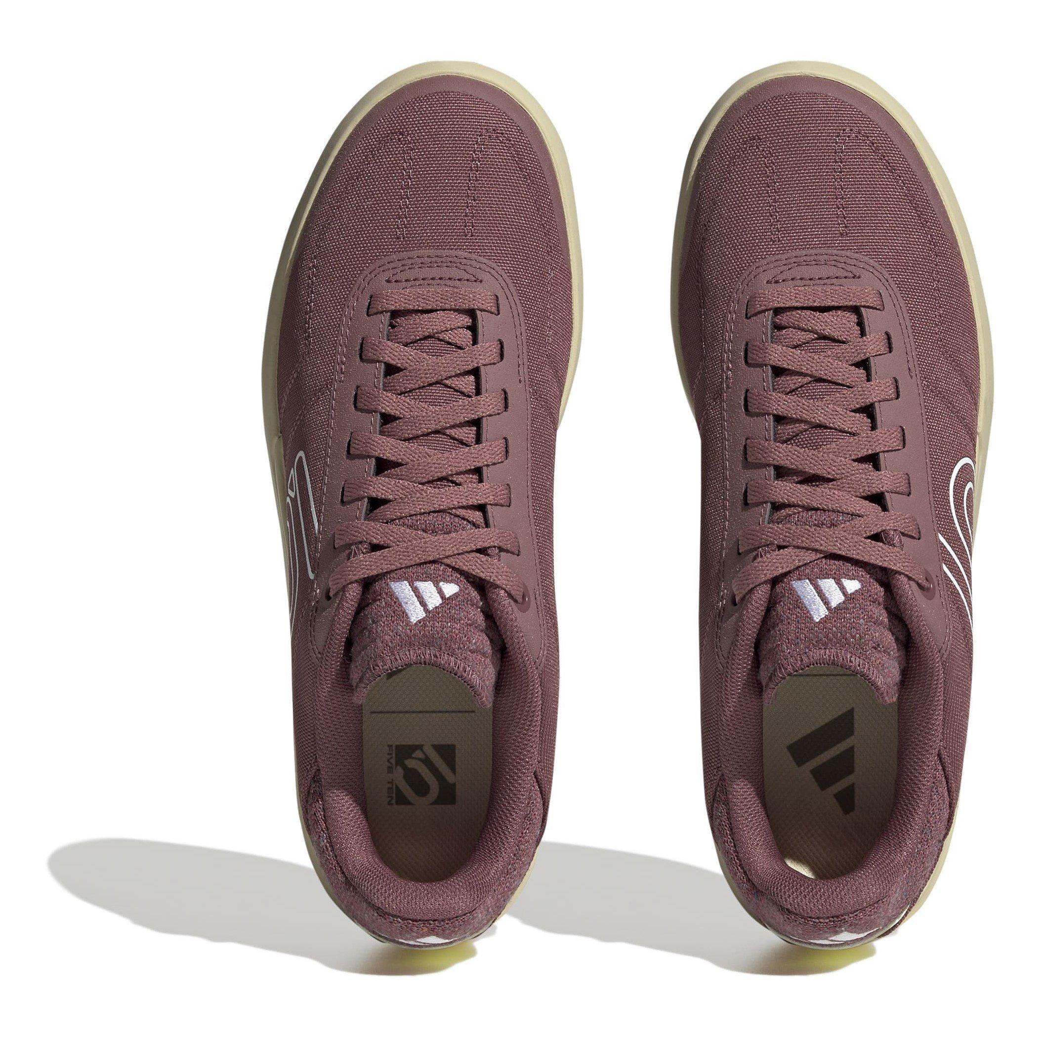 QCrmsn/Wh/CBk - Five Ten - Sleuth DLX Canvas Mountain Bike Shoes Women's - 5