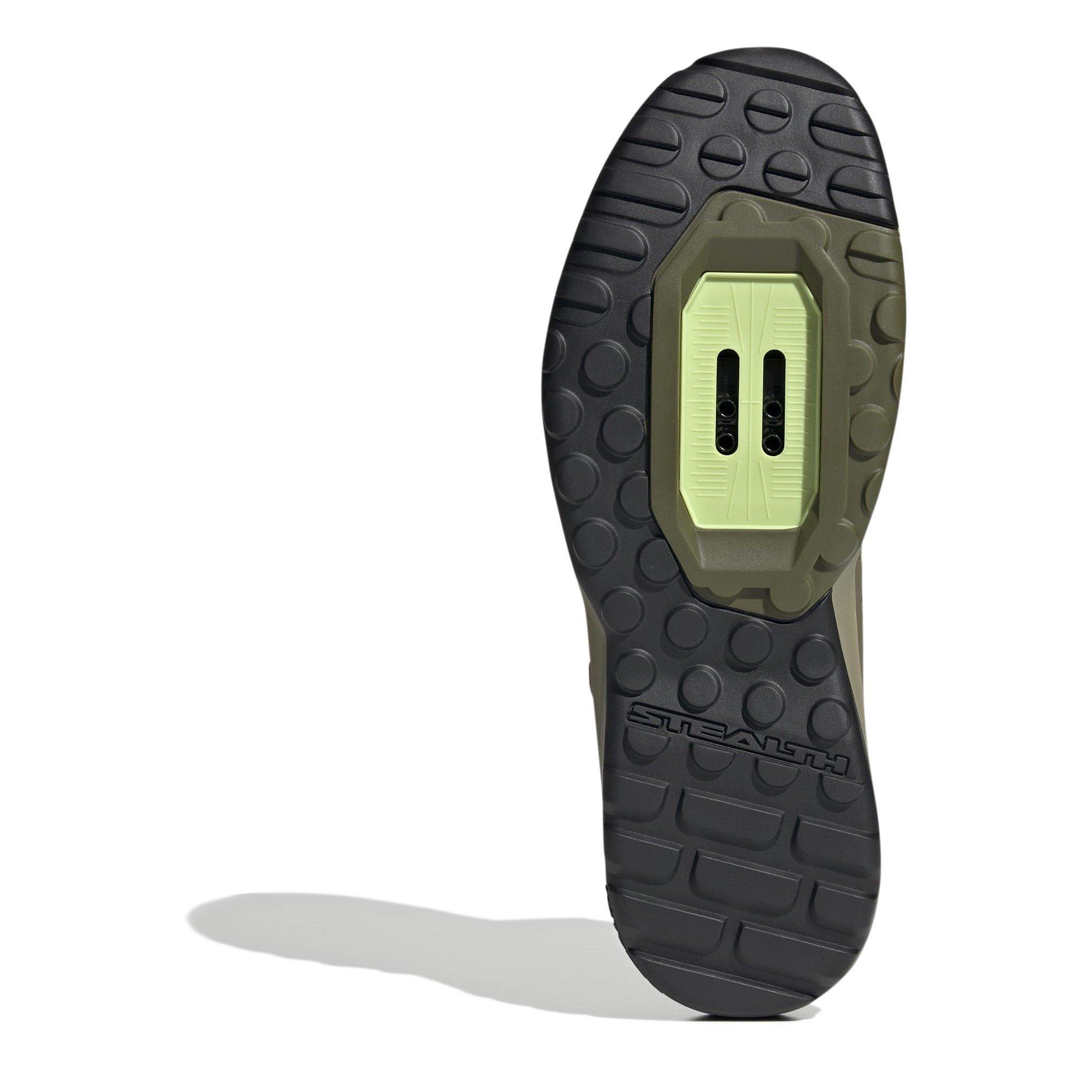 FOlv/CBlk/OrG - Five Ten - Pro Clip-In Mountain Bike Shoes - 6