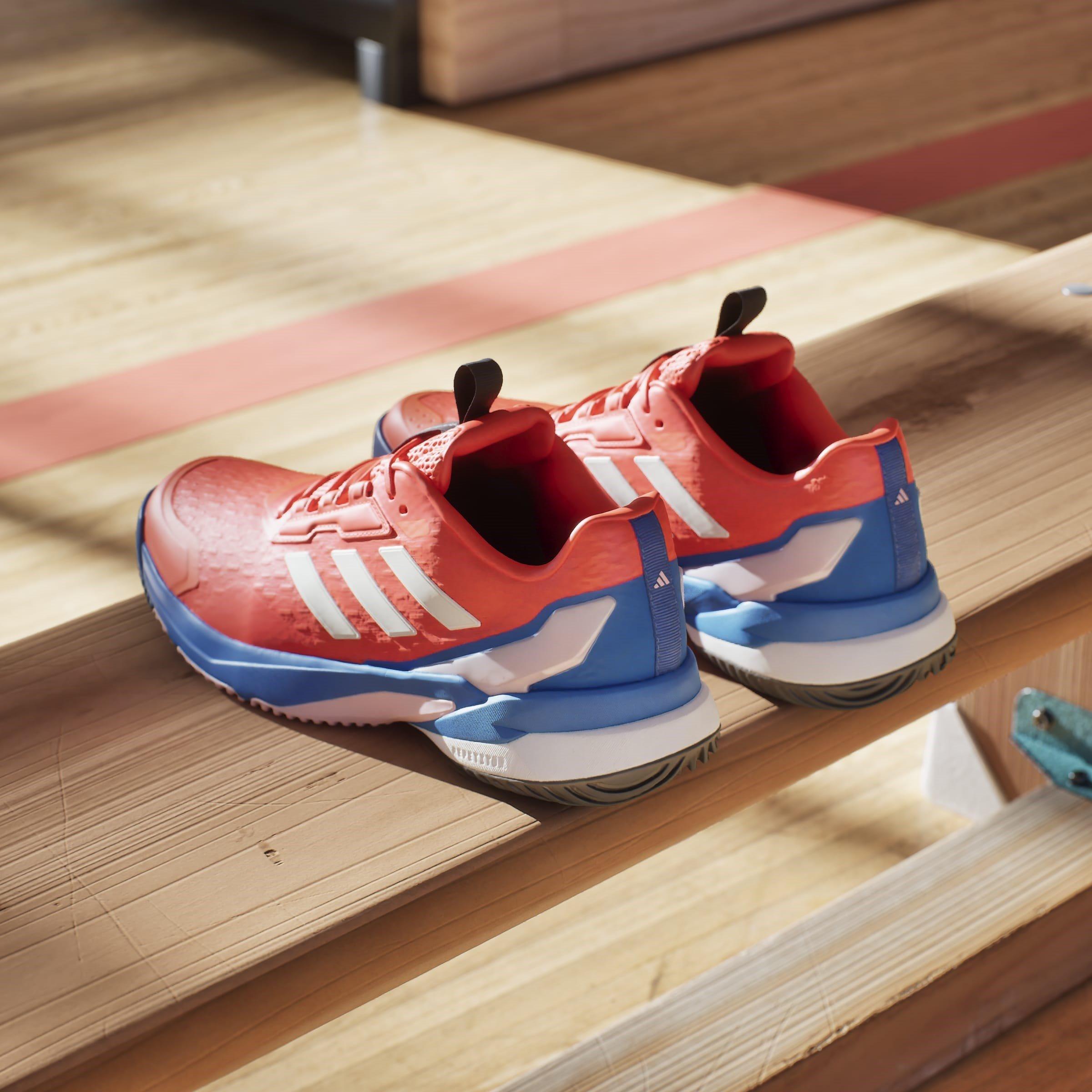 Royal/Met/Orn - adidas - Crazyflight Indoor Volleyball Shoes - 13