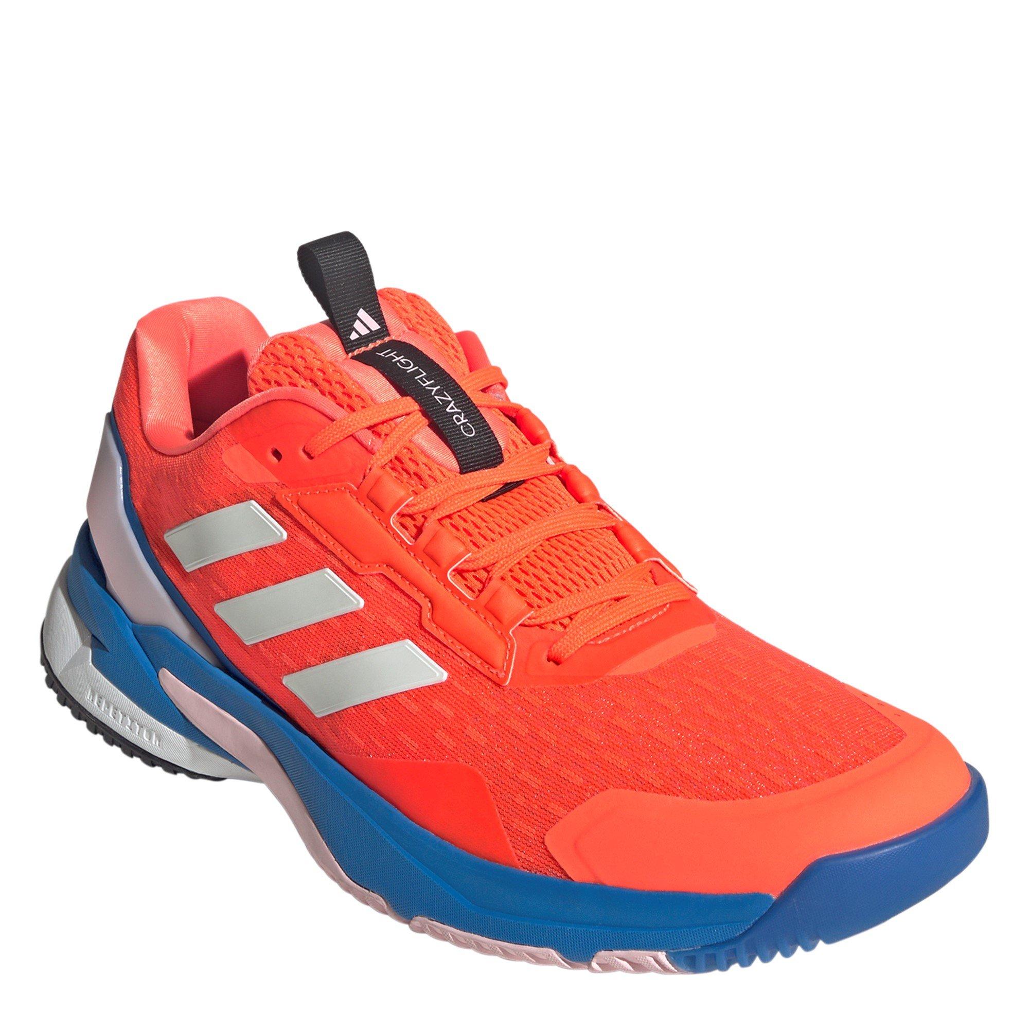 Royal/Met/Orn - adidas - Crazyflight Indoor Volleyball Shoes - 3