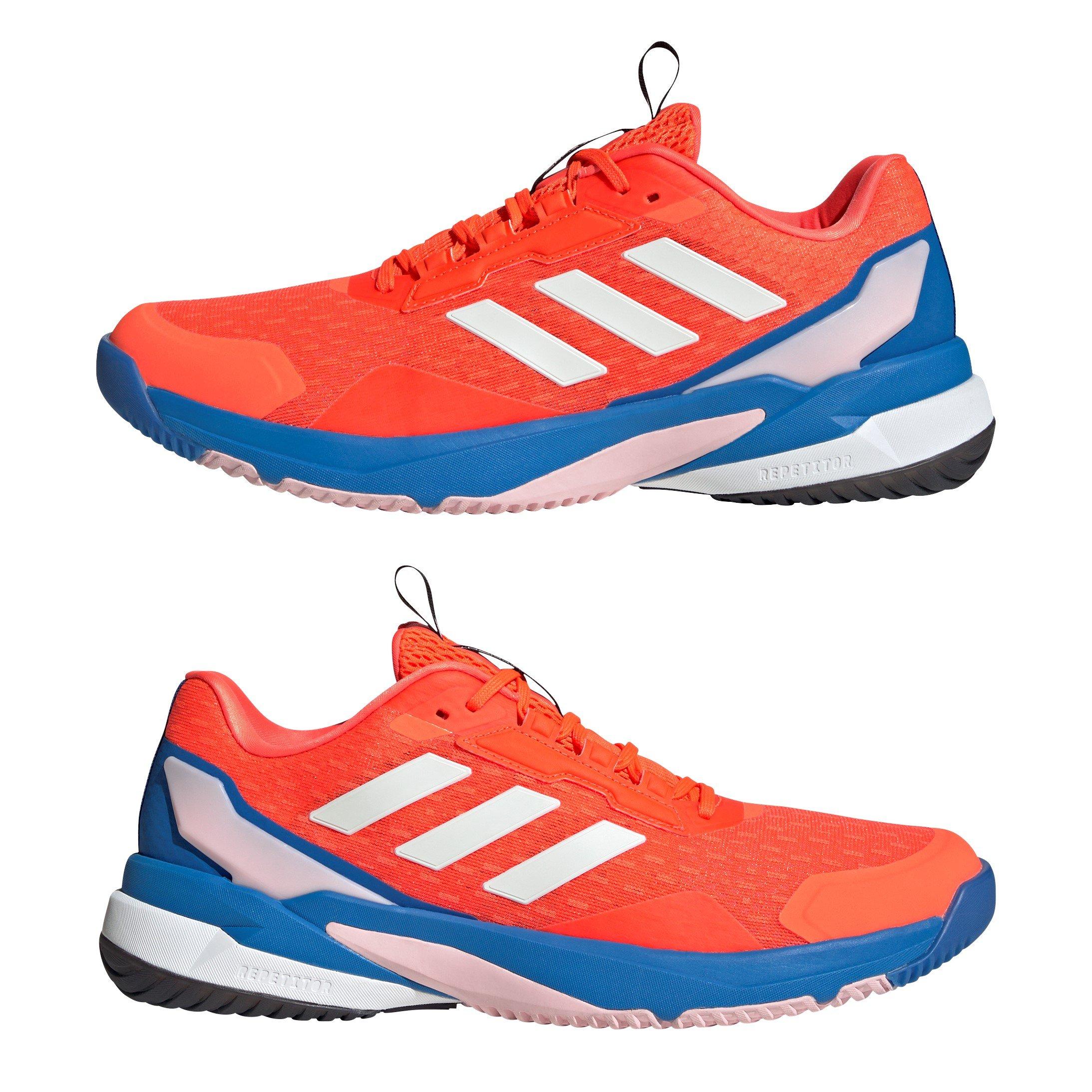 Royal/Met/Orn - adidas - Crazyflight Indoor Volleyball Shoes - 9