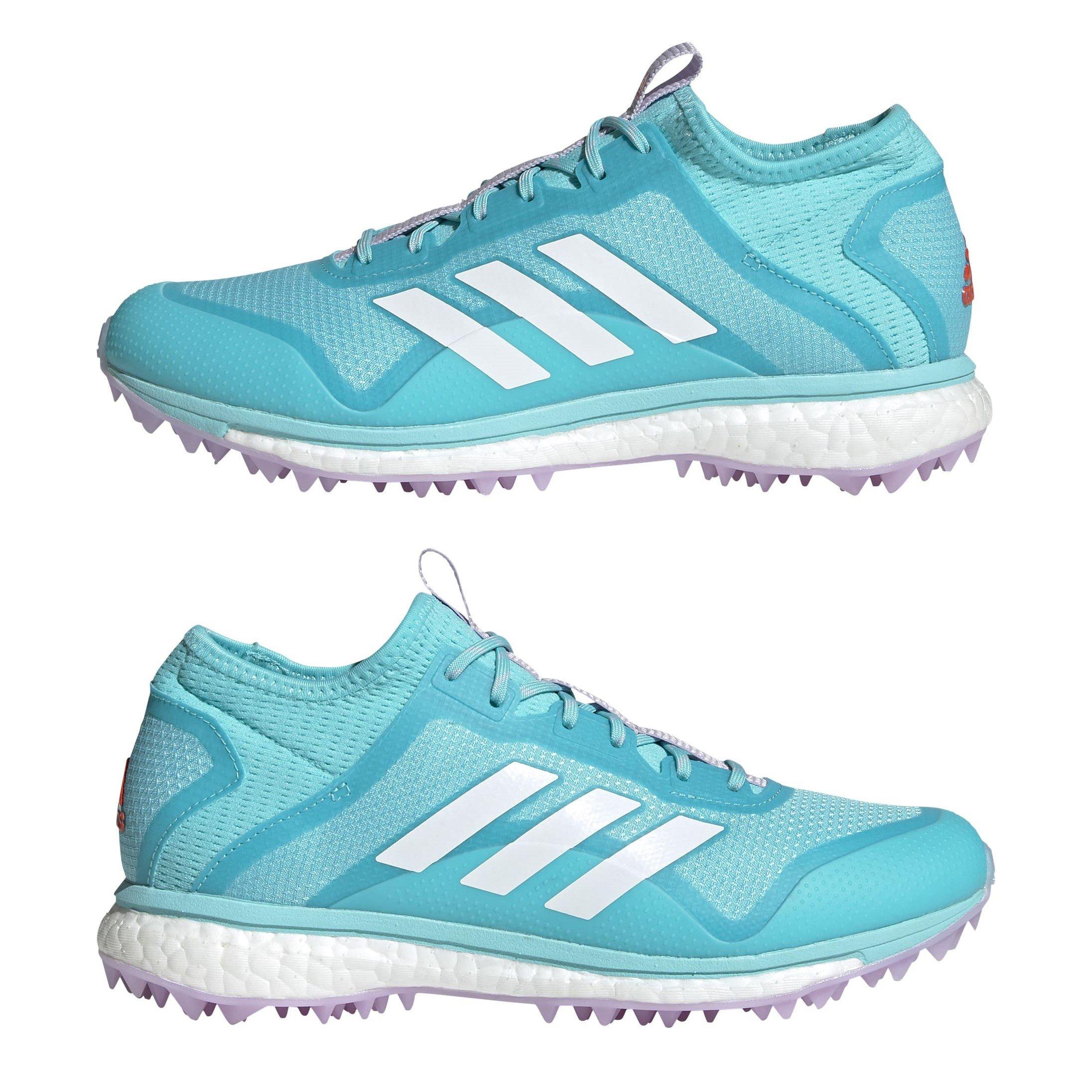 Pulse Aqua - adidas - Fabela X Empower Astro Hockey Shoes - 9