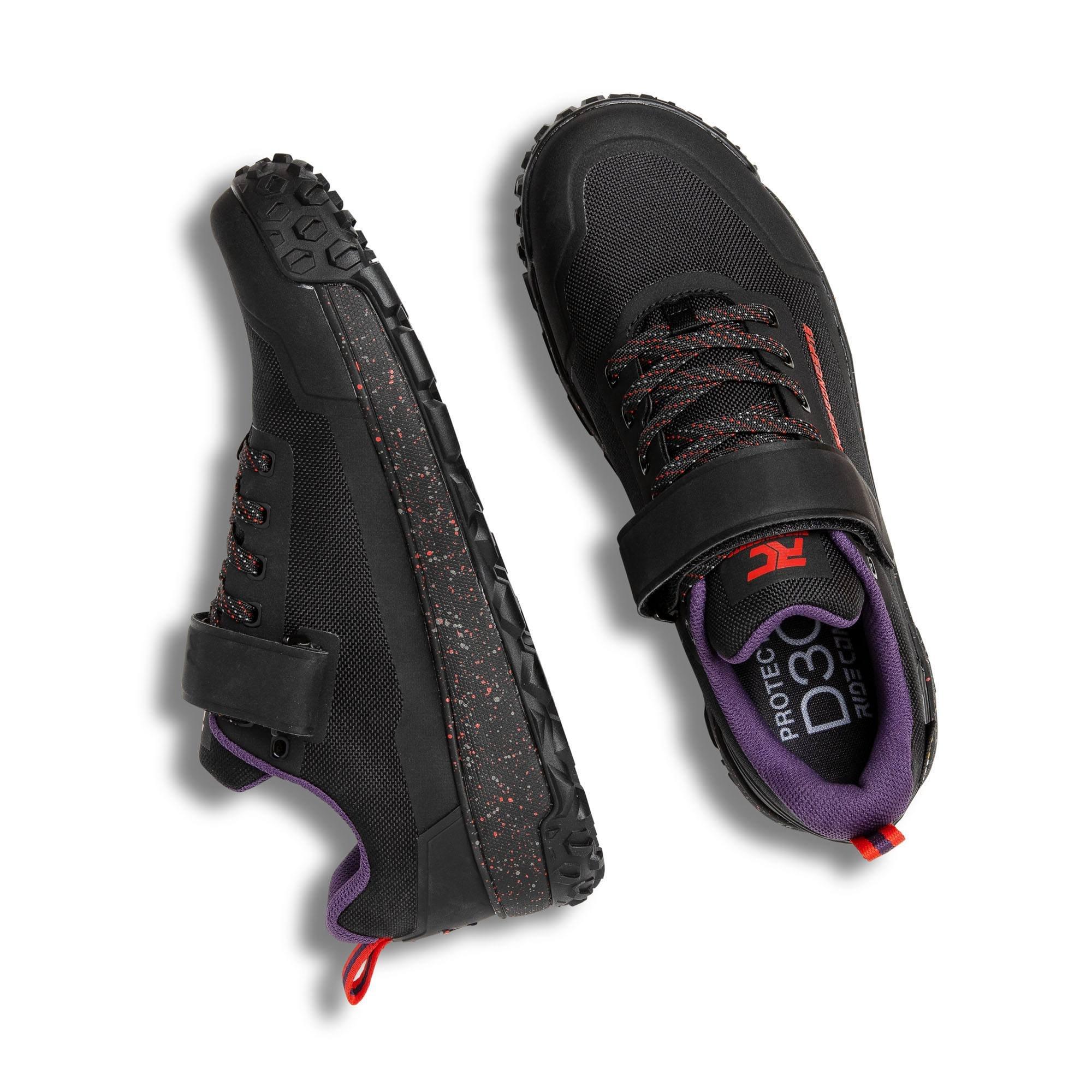 Nero / Rosso - Ride Concepts - Concepts Tallac Clip Shoes - 2