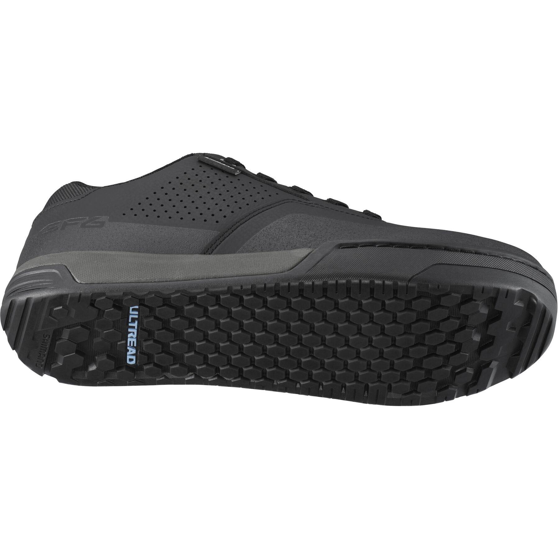 Black - Shimano - Shimano GF6 (GF600) Flat Mountain Bike Shoes - 4