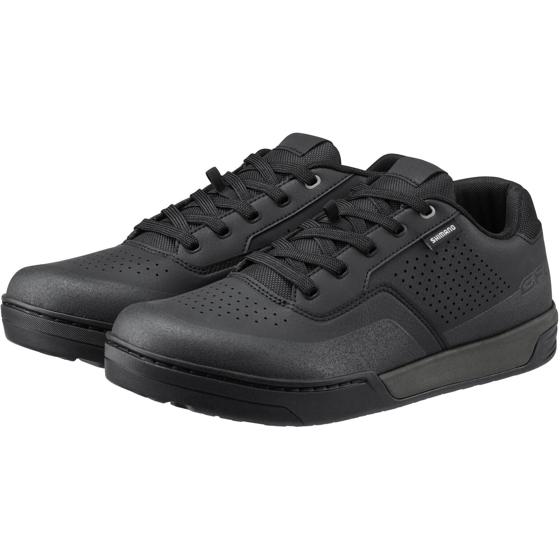 Black - Shimano - Shimano GF6 (GF600) Flat Mountain Bike Shoes - 5