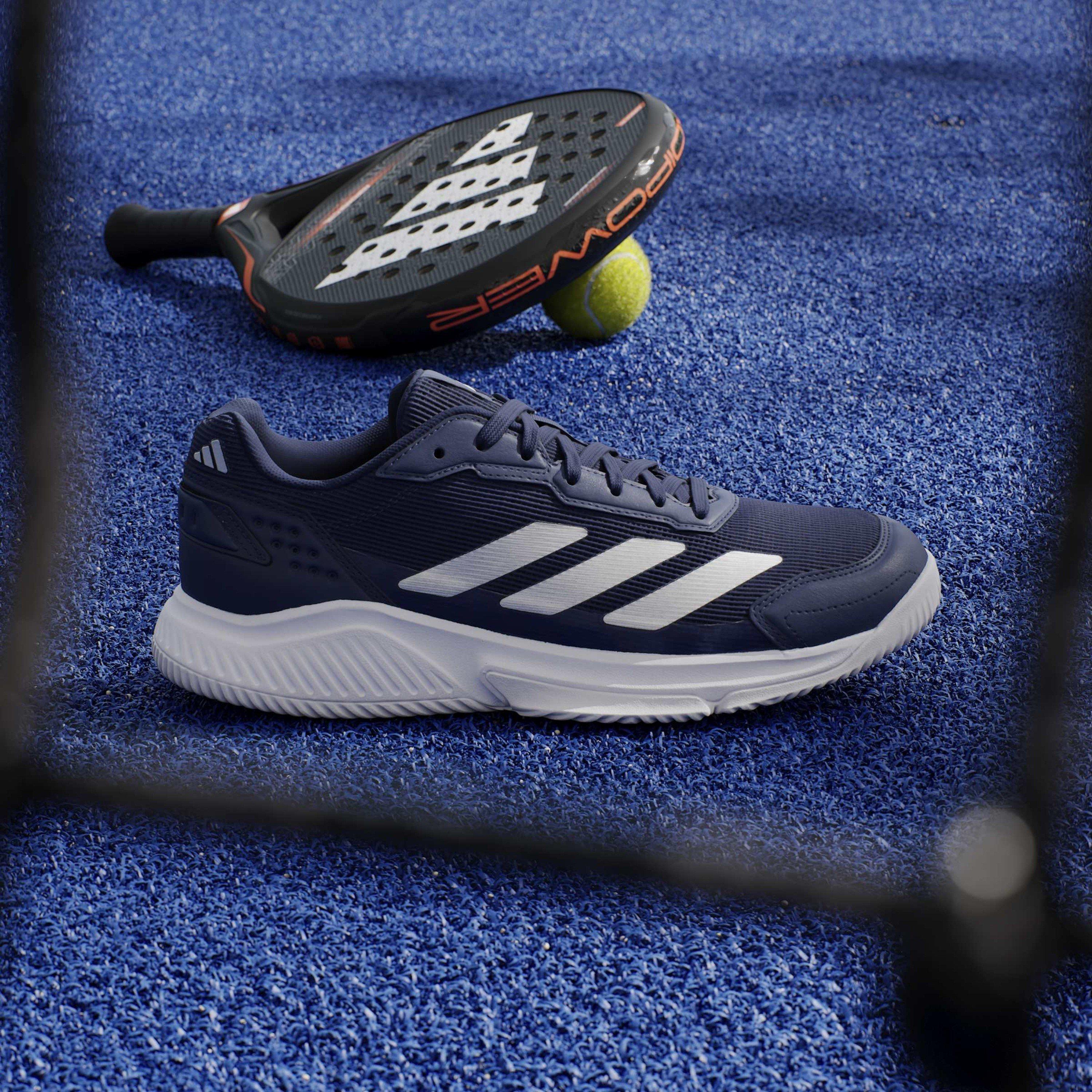 Blue/Met/White - adidas - Adidas Courtqk Padel Sn63 - 10