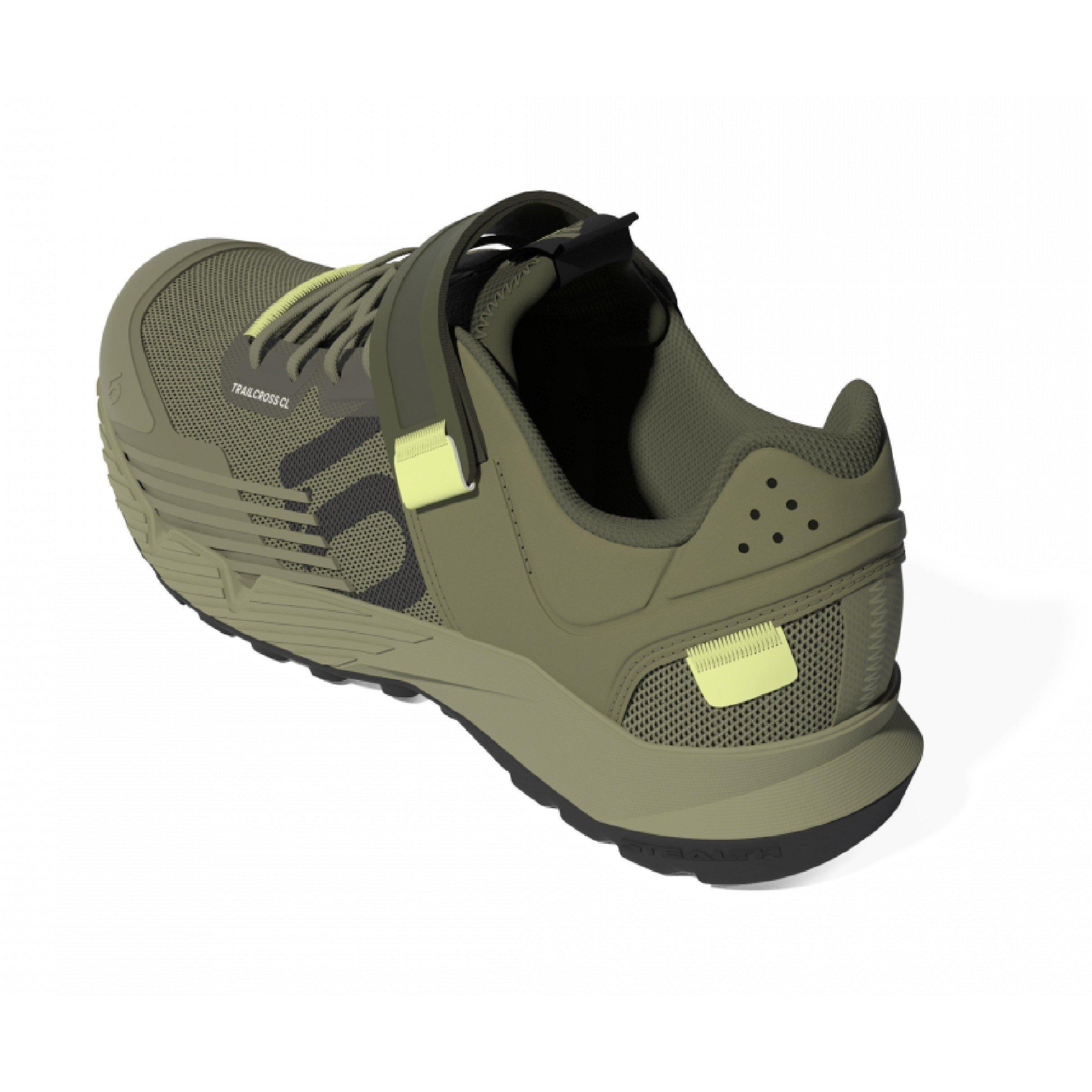 Orbgrn/Carbon - Five Ten - Five-Ten Trailcross Clip-In Mountain Bike Shoes - 4