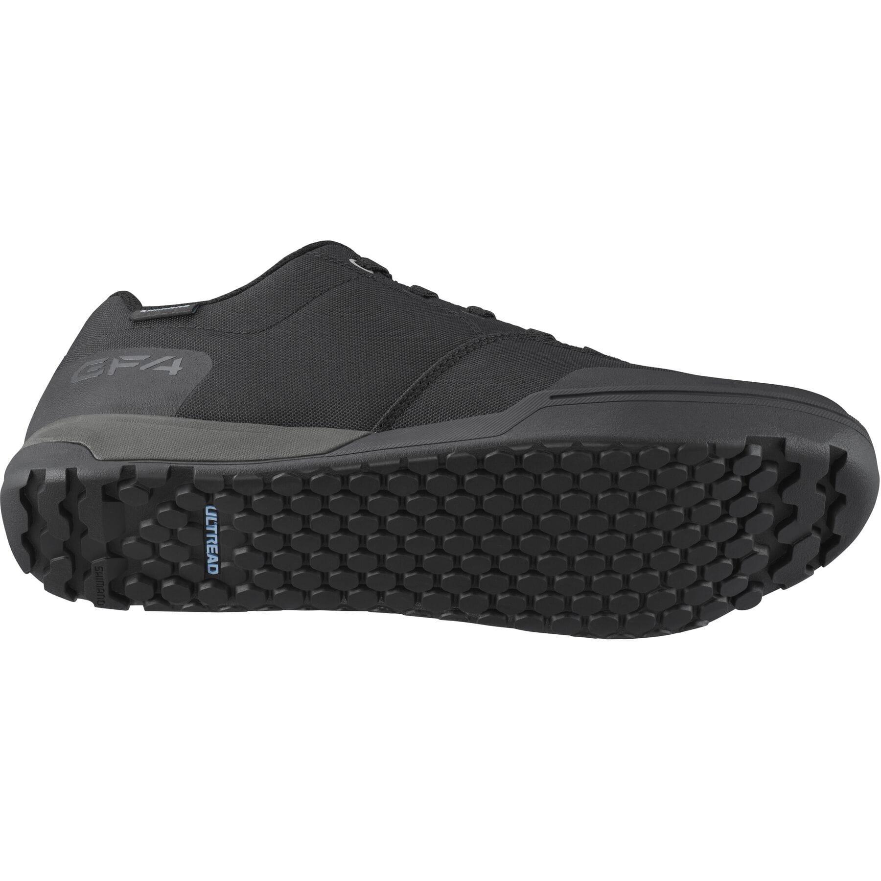 Schwarz - Shimano - Shimano GF4 (GF400) Flat Mountain Bike Shoe - 4
