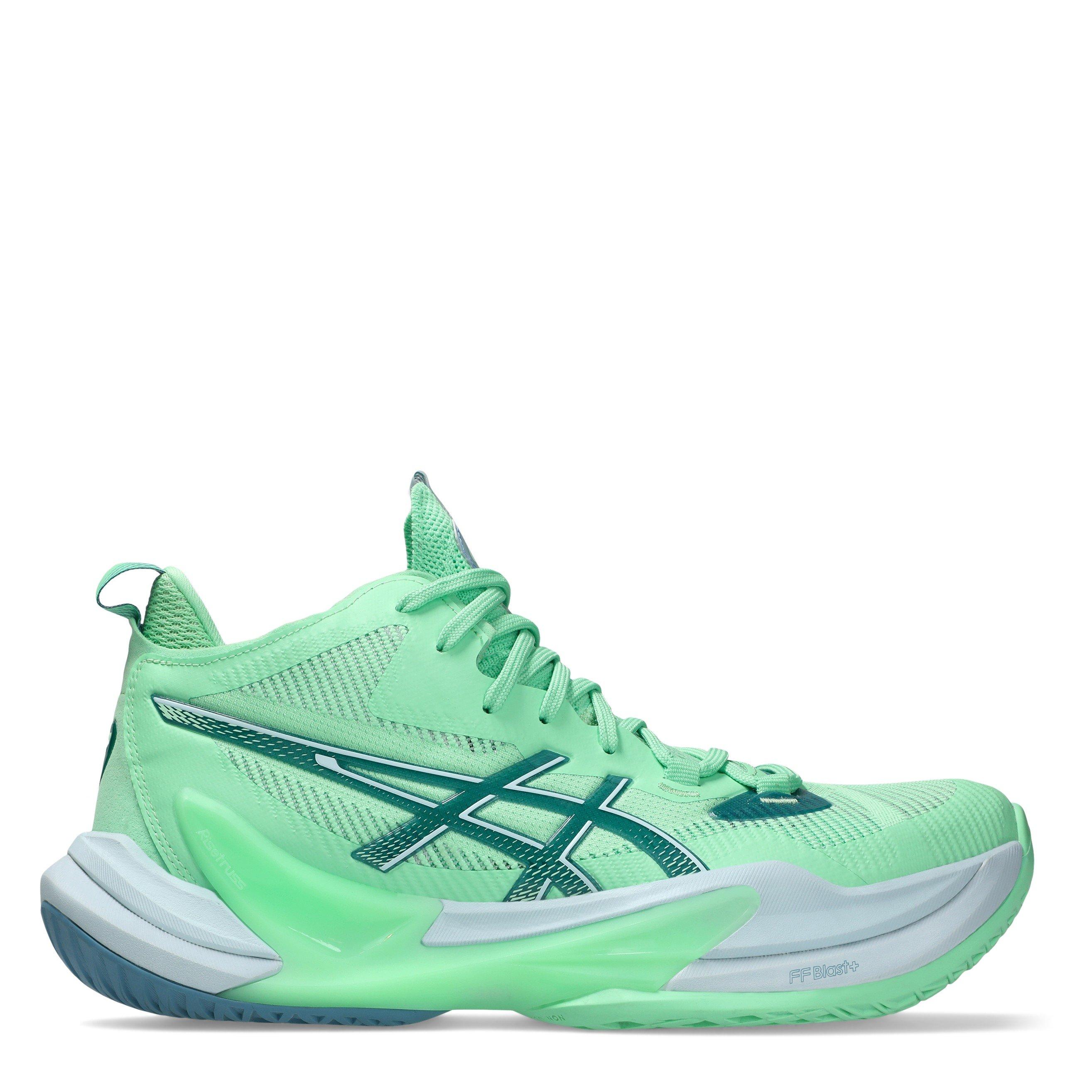 Men/Saba Blue - Asics - Men's Metarise Volleyball Shoes - 1