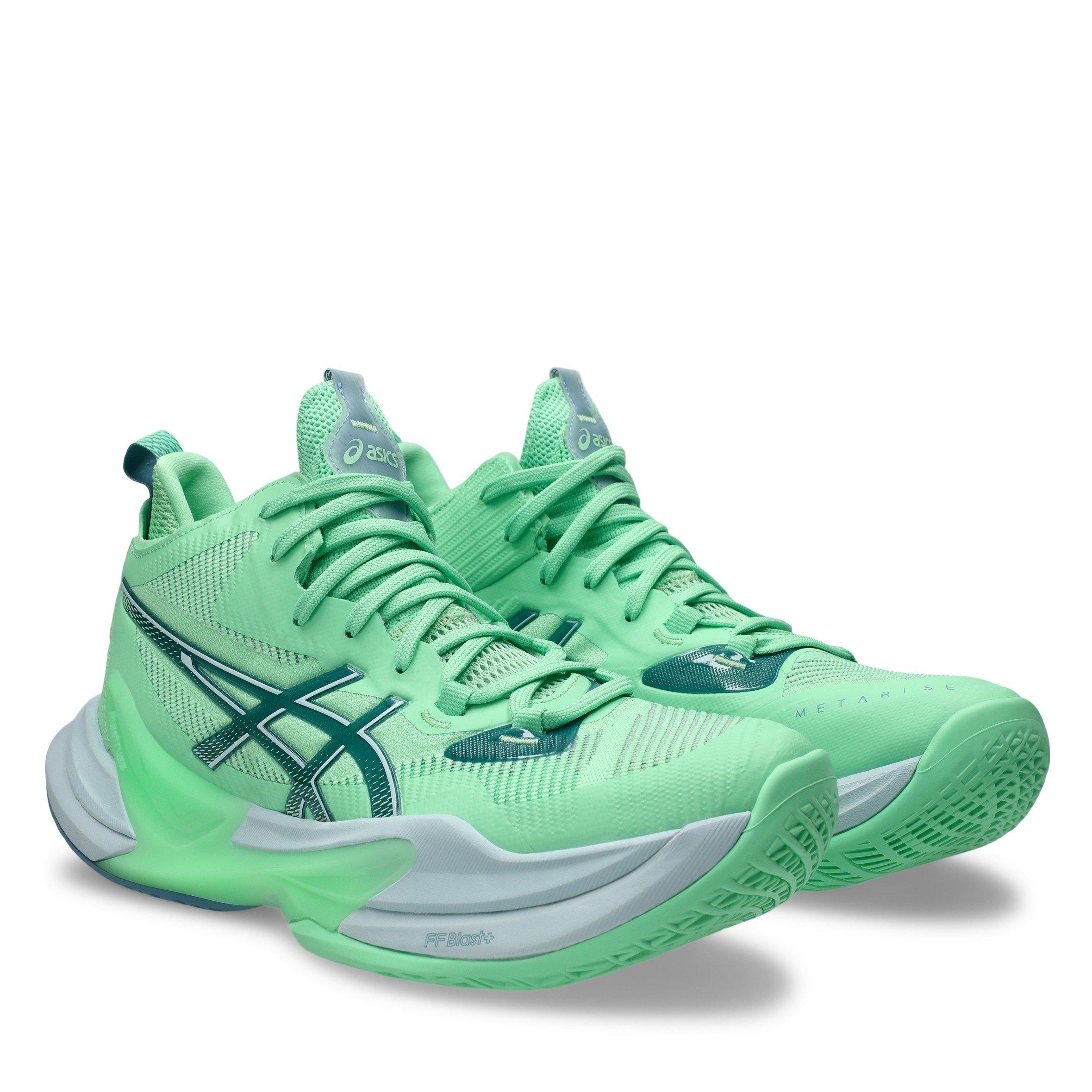 Men/Saba Blue - Asics - Metarise 2 Volleyball Shoes Mens - 4