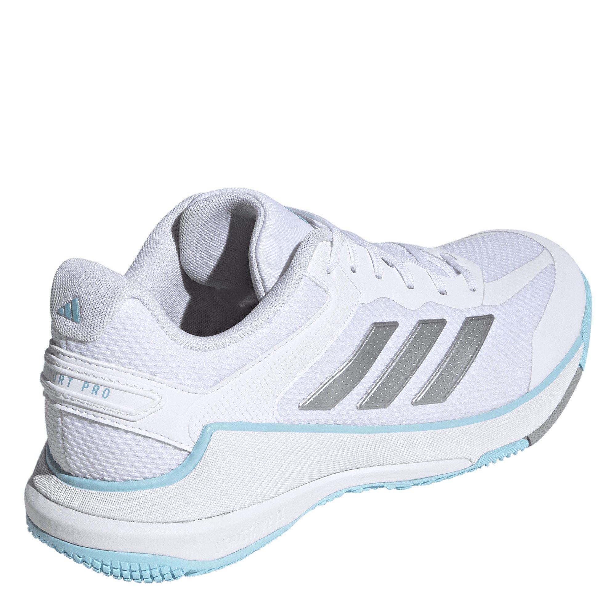 Bianco/Grigio - adidas - Adidas Netcourt Pro Ld64 - 4
