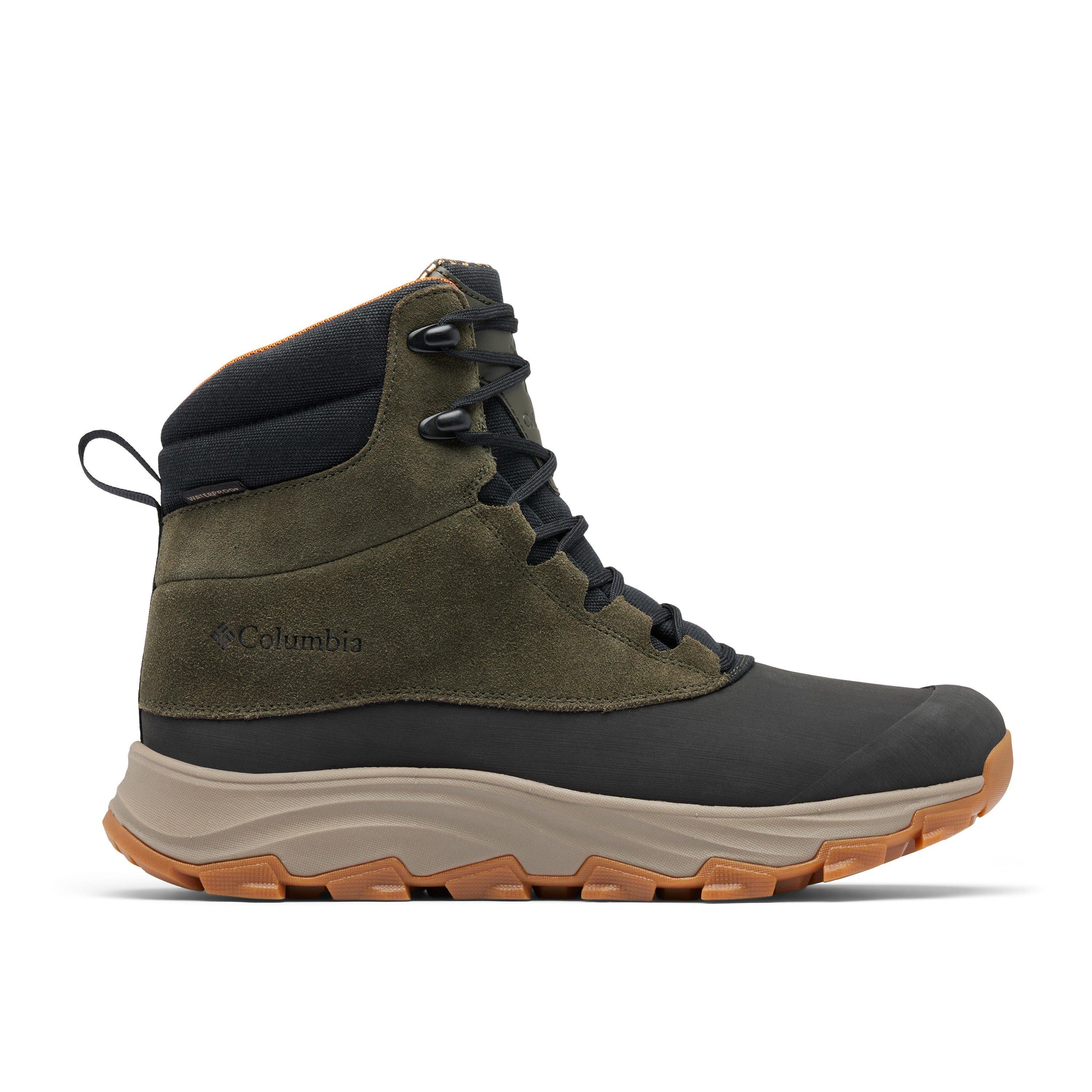 Deep Olive - Columbia - Expeditionist Waterproof Winter Boots Mens - 1