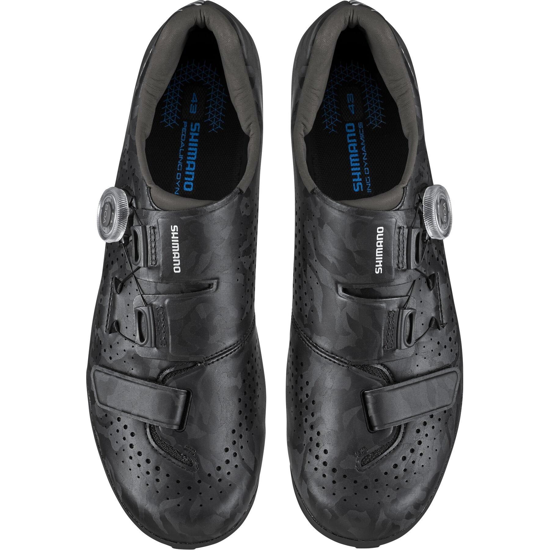 Schwarz - Shimano - Shimano RX6 (RX600) Gravel Cycling Shoes - 2