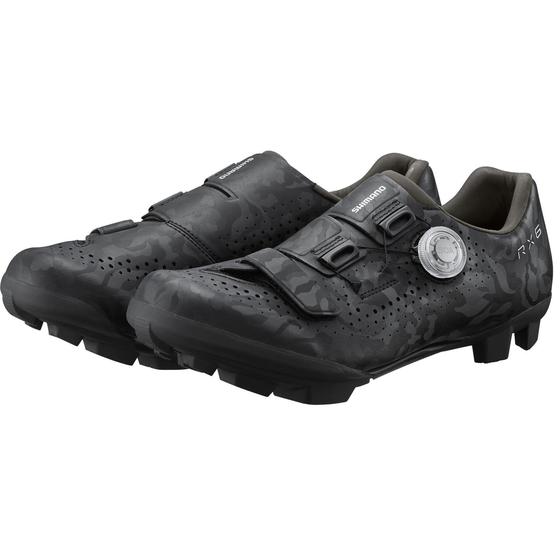 Schwarz - Shimano - Shimano RX6 (RX600) Gravel Cycling Shoes - 5