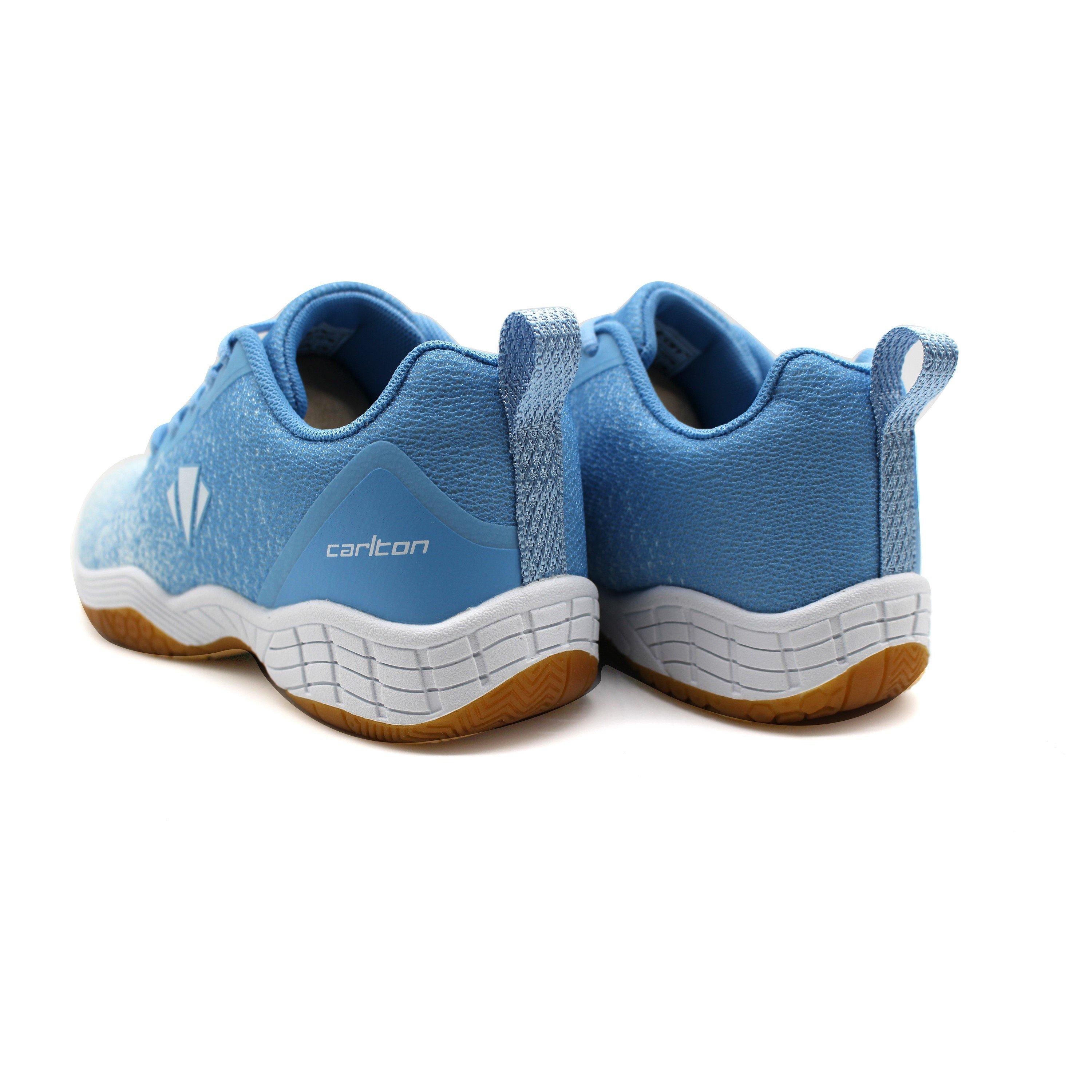 PASTER BLUE - Carlton - CC Indoor Engineered Mesh Lace Up Badminton Trainers - 4