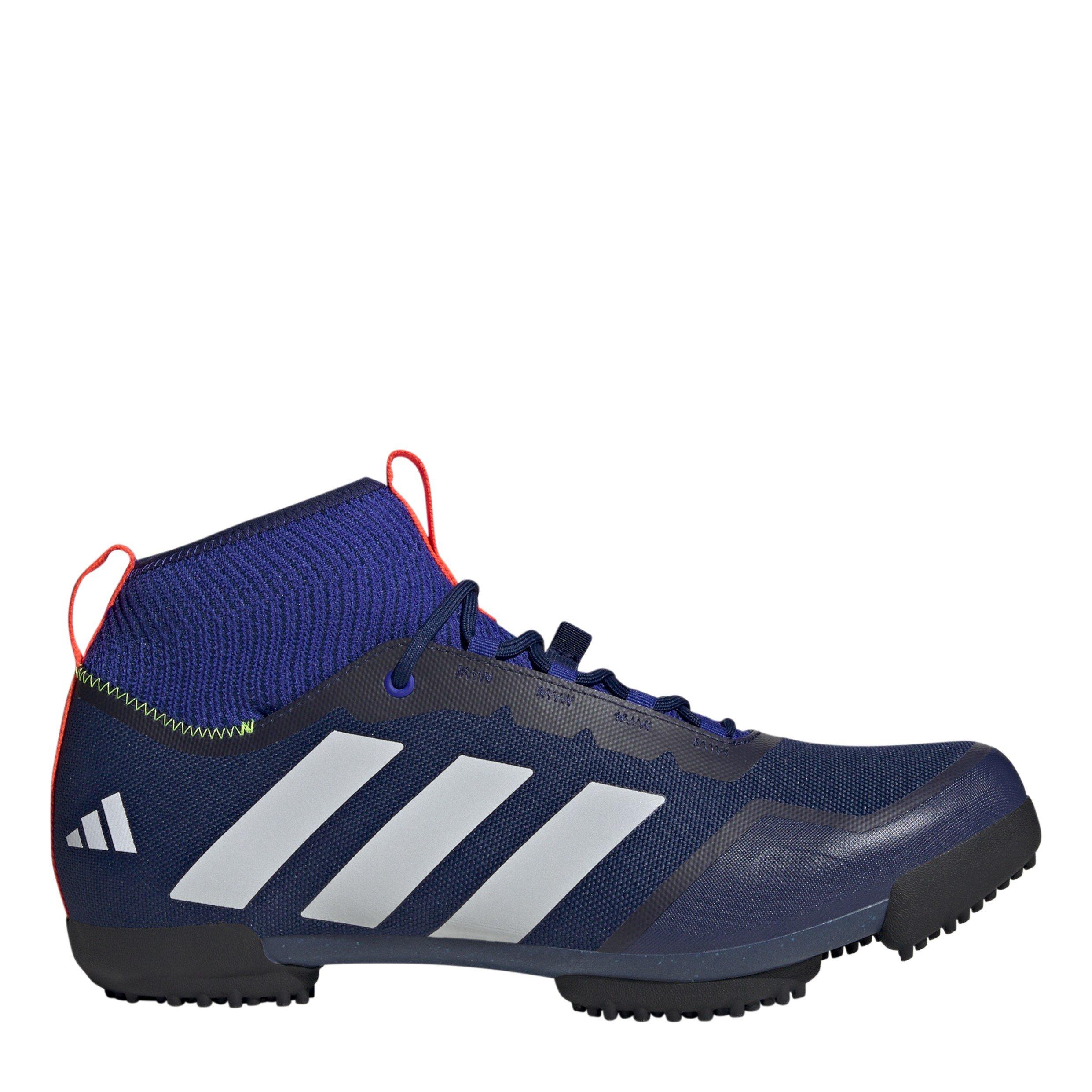 Navy/Cloud White - adidas - The Gravel Shoe 2.0 Triathlon Cycling Shoes Mens - 1