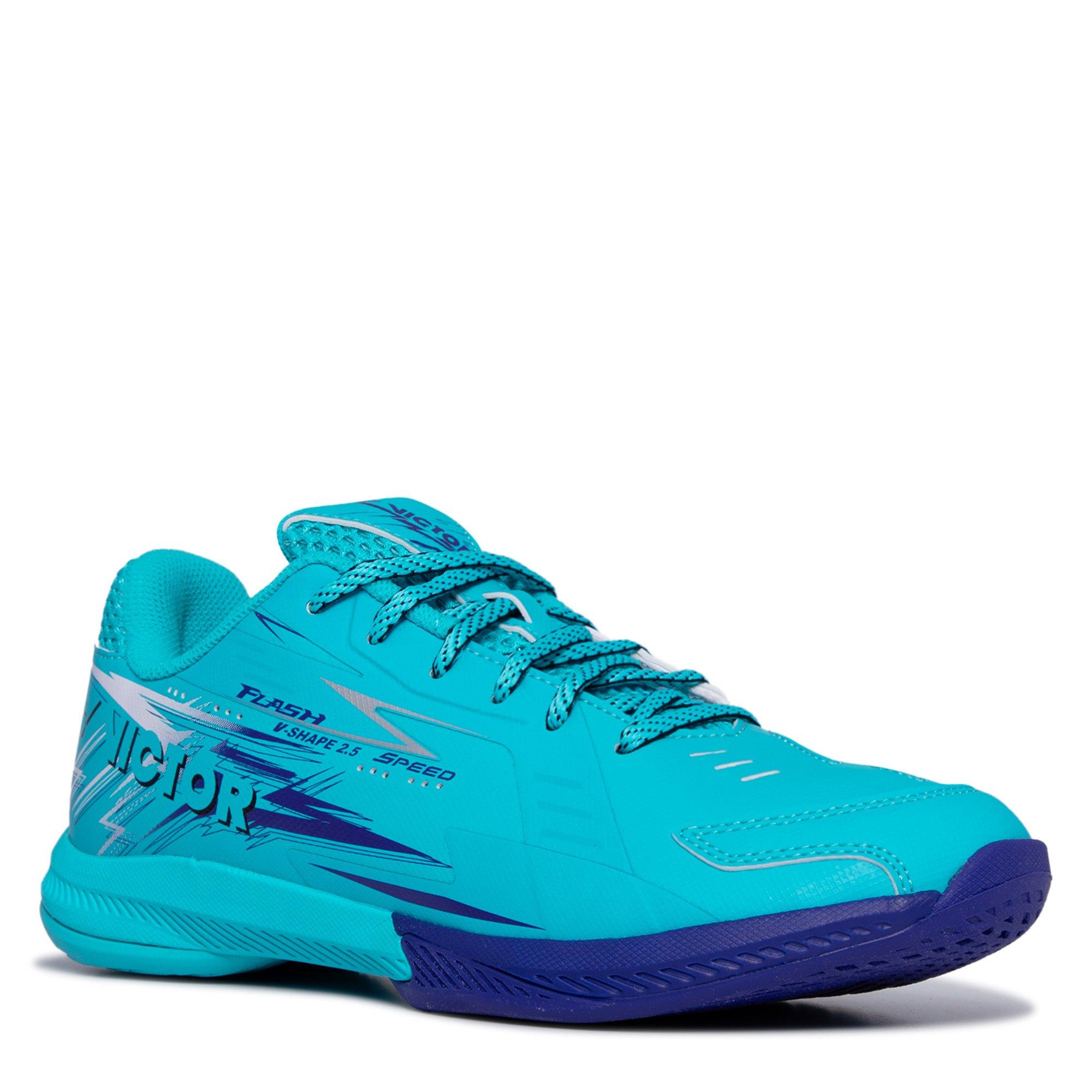 Blue - Victor - Men's Flash M Badminton Trainers - 4