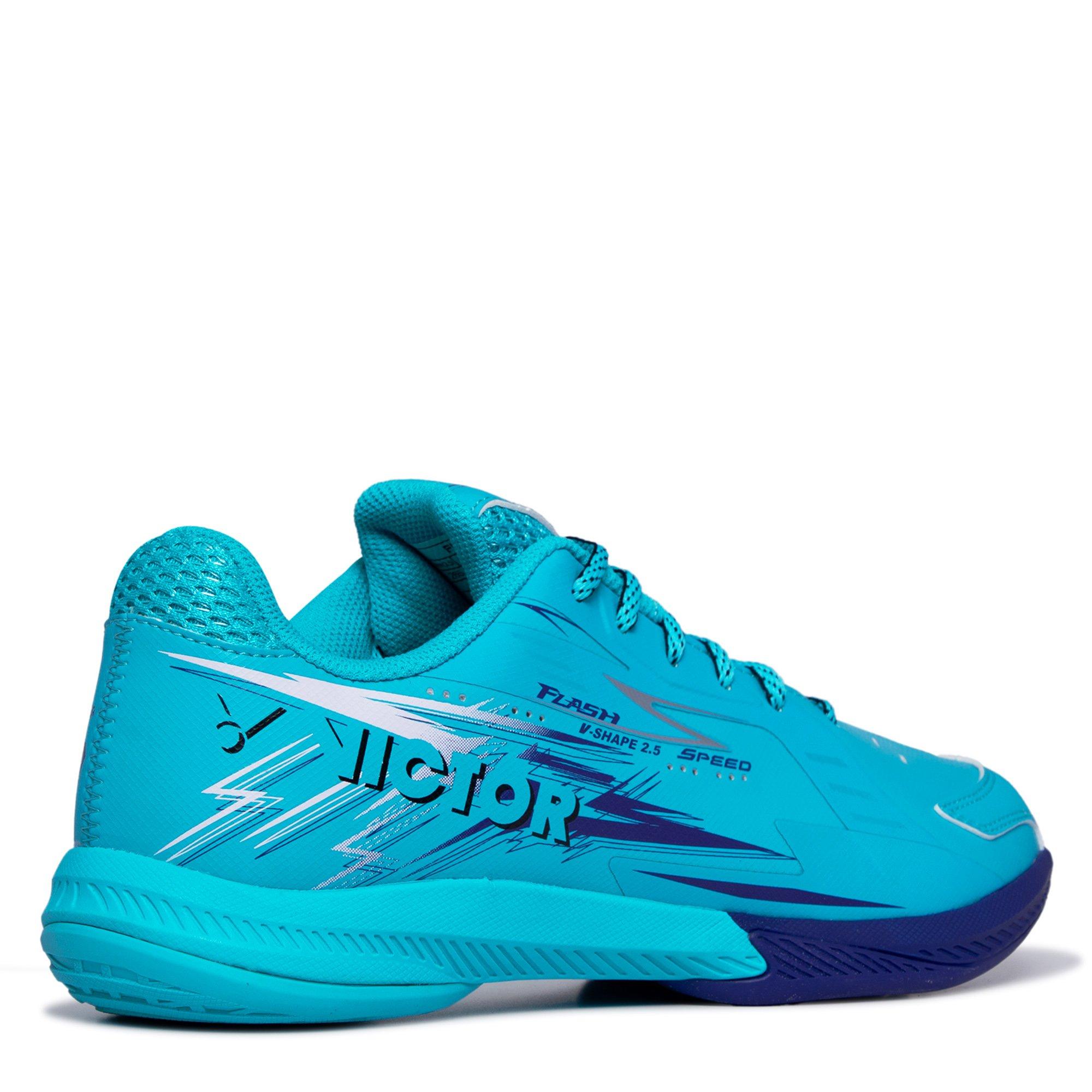Blue - Victor - Men's Flash M Badminton Trainers - 5