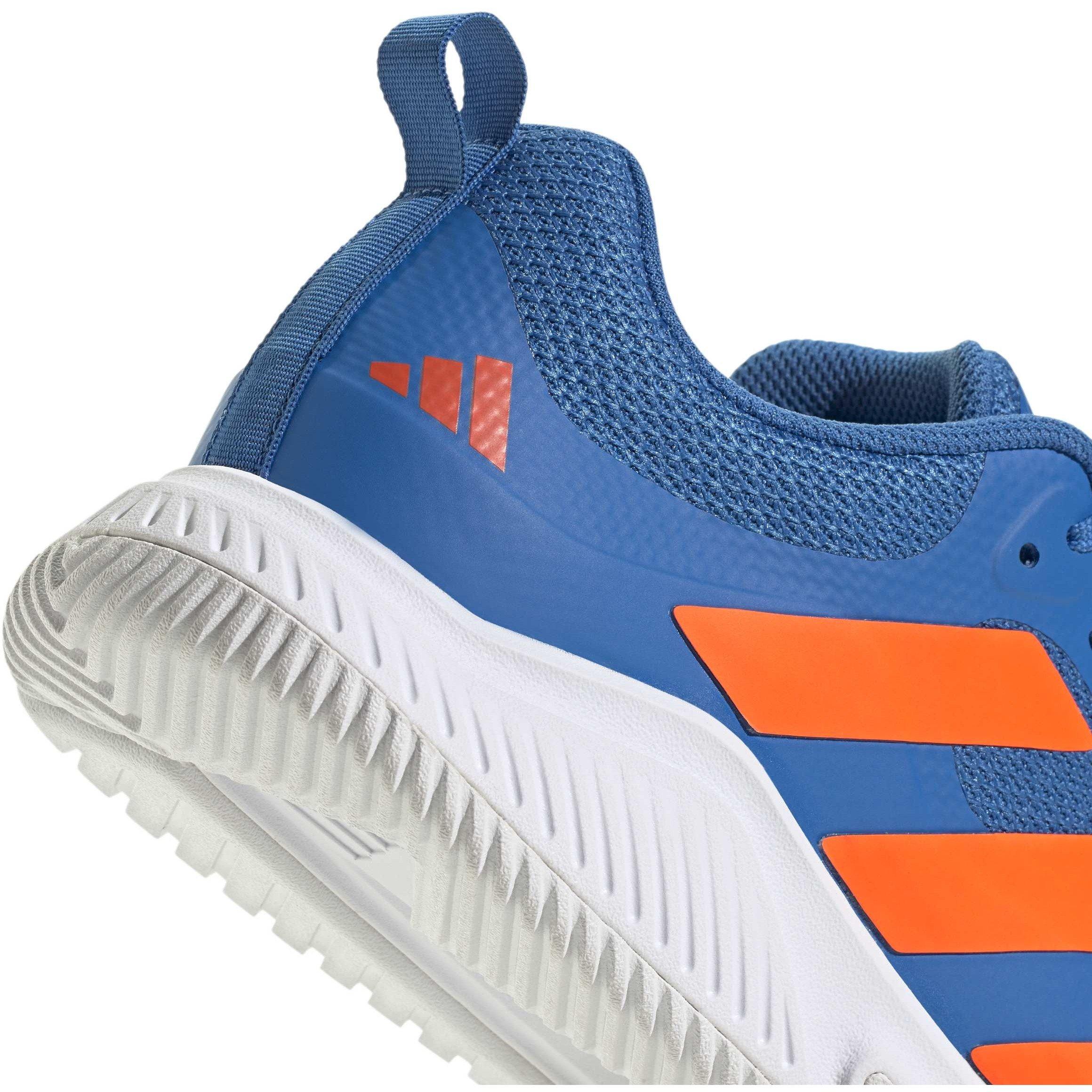 Broyal/Ftwwht - adidas - Men's Court Team 2.0 Volleyball Shoes - 8