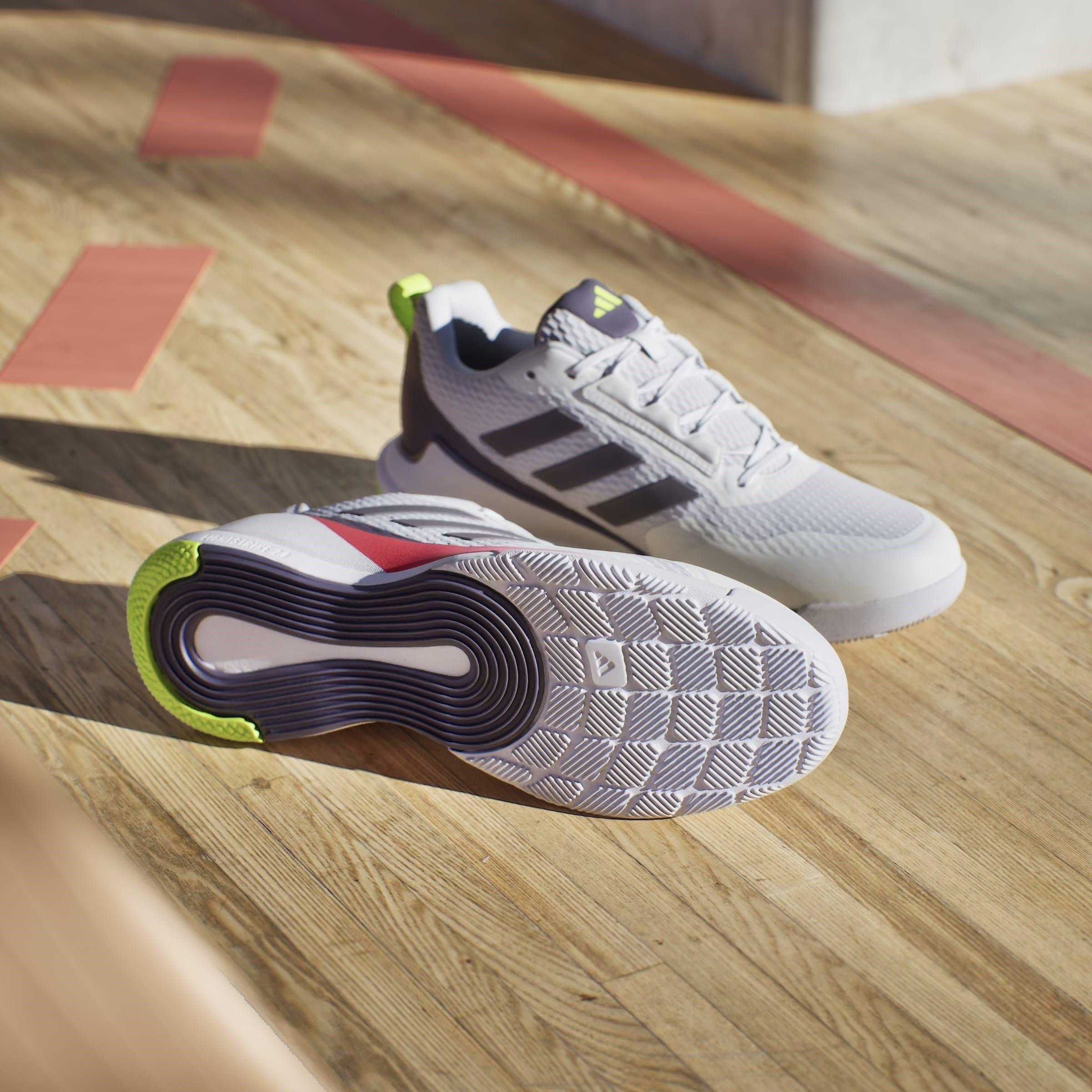 White/Metal - adidas - Novaflight 2 Indoor Shoes - 11