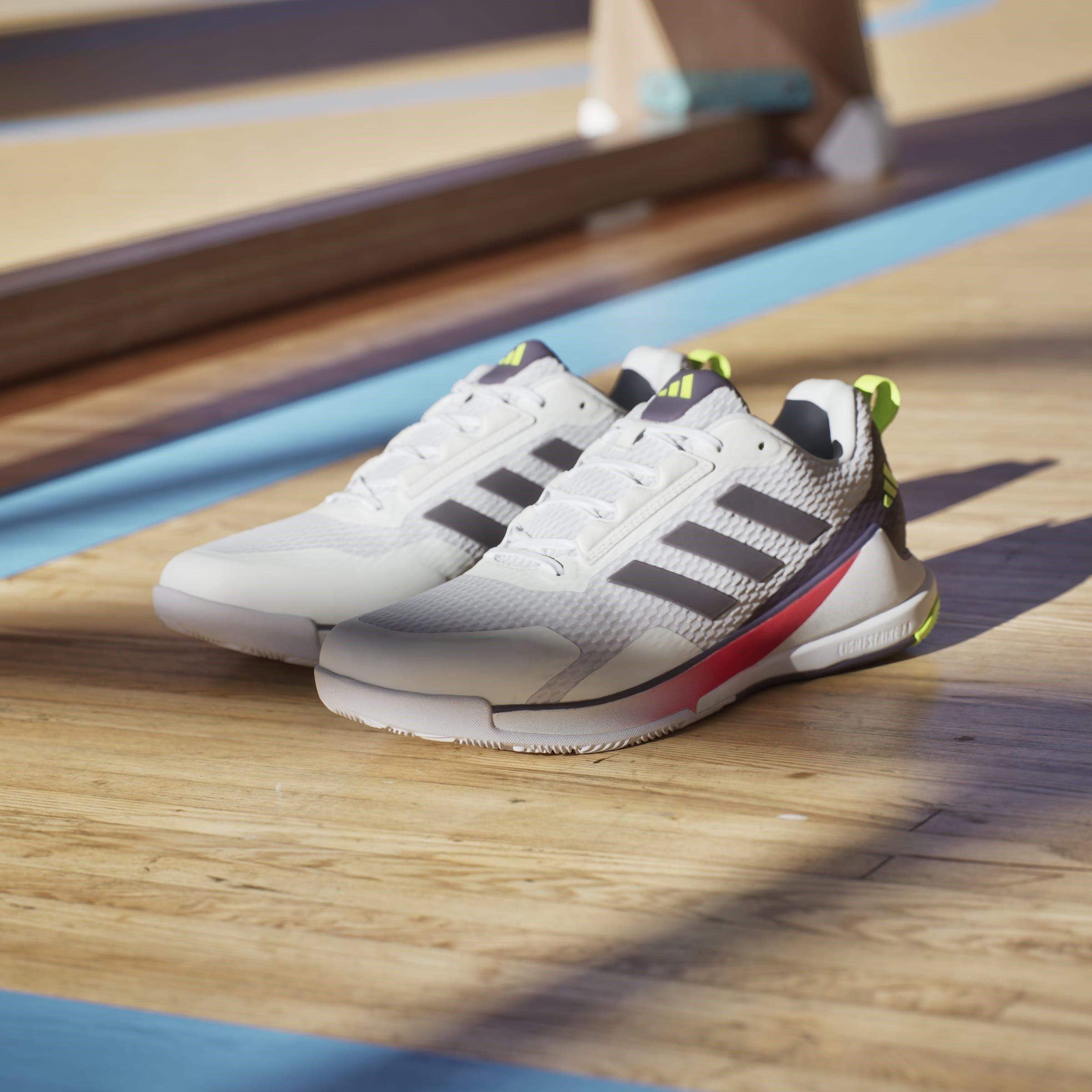 White/Metal - adidas - Novaflight 2 Indoor Shoes - 15