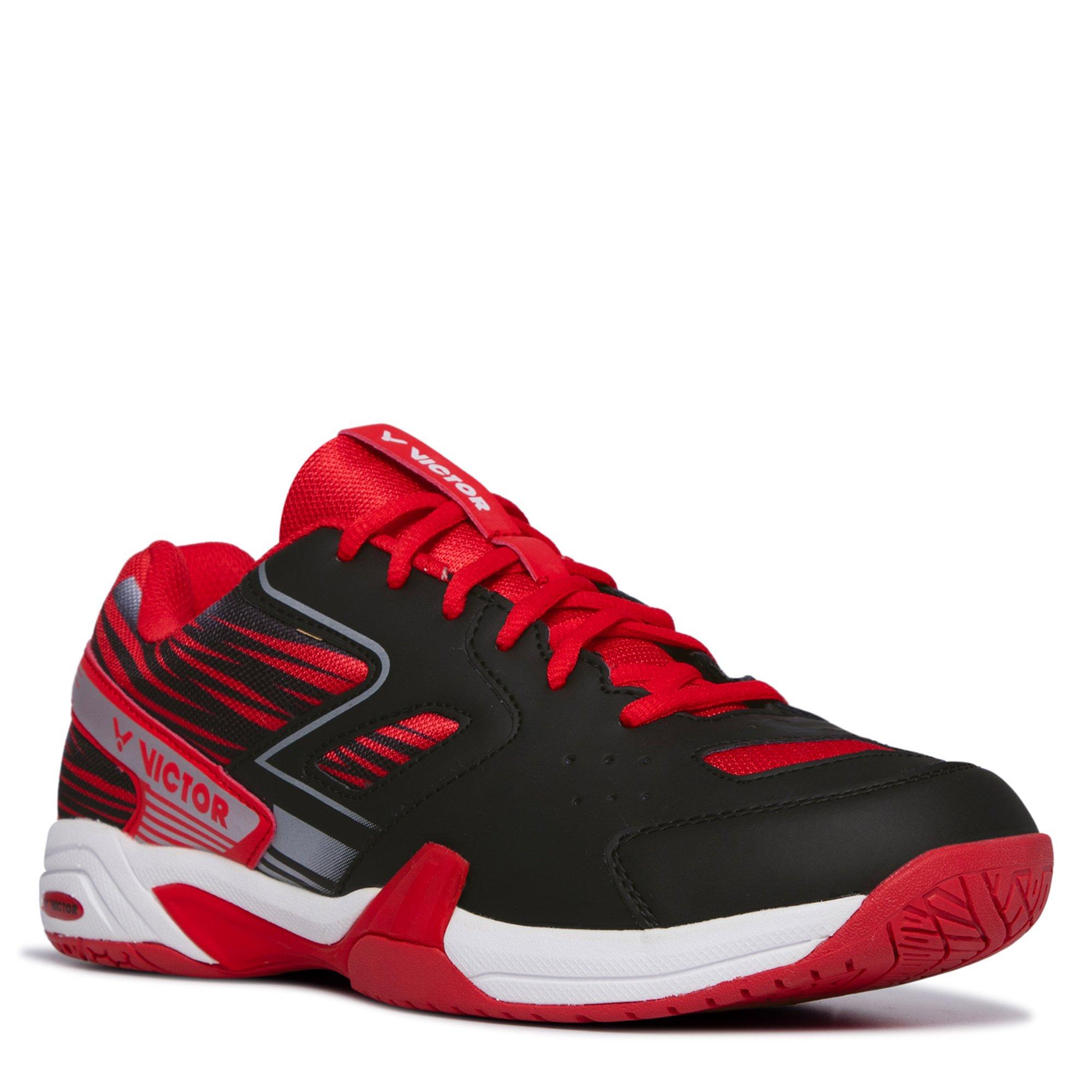 Black/Red - Victor - Men's AS 39W CD Badminton Trainers - 4