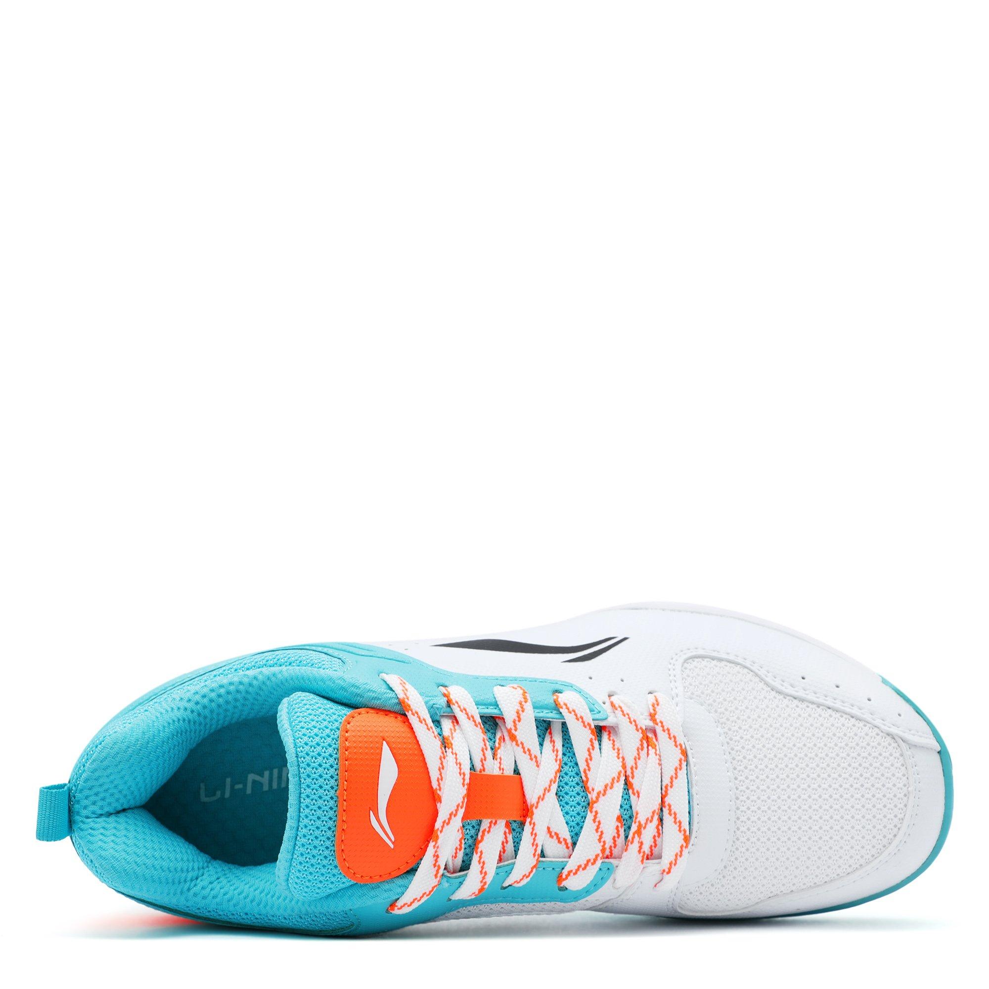 Wht/OcenBlu/Blk - Li Ning - Ultra Speed Adults Badminton Trainers - 3