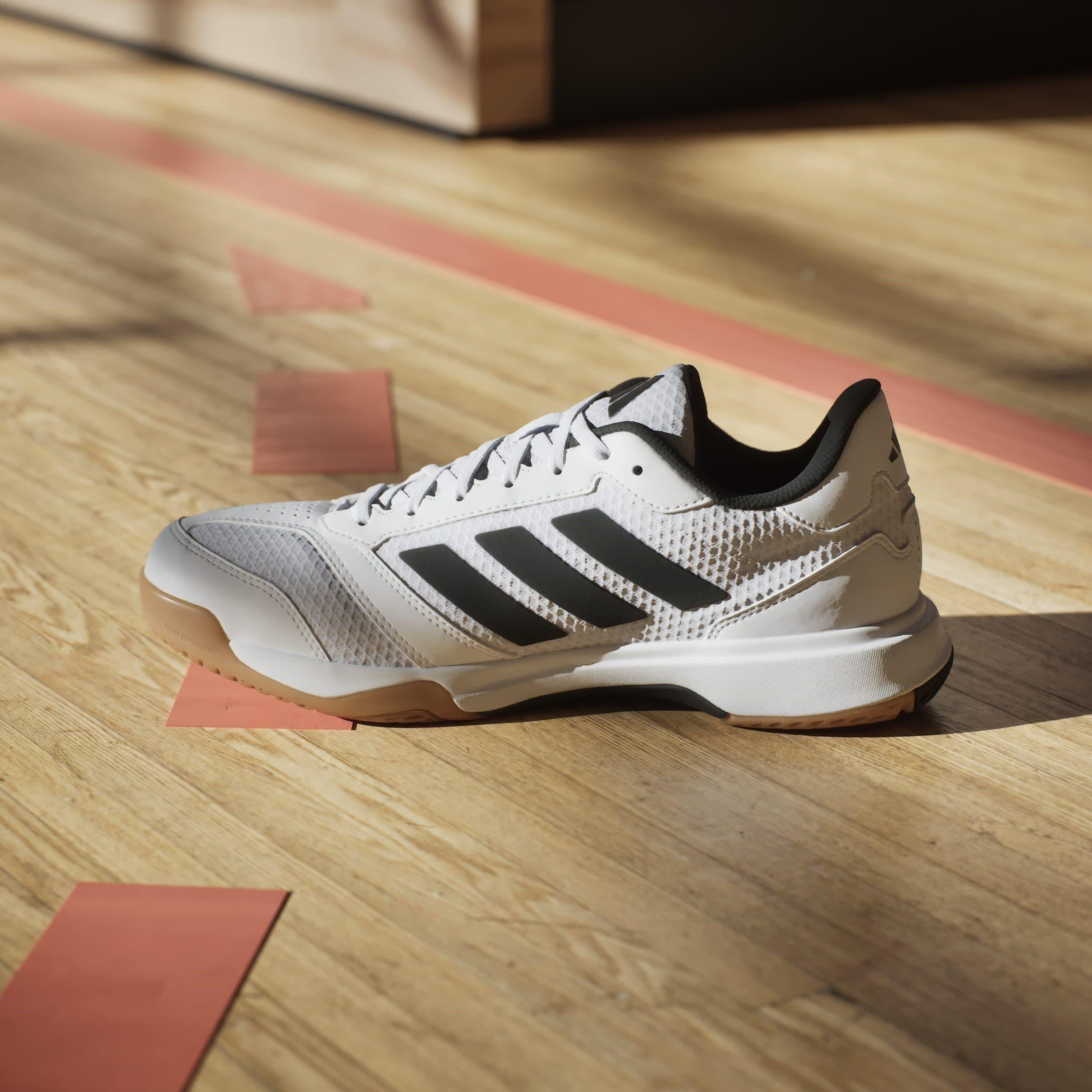 Blanc/Noir/Blanc - adidas - Ligra 8 Indoor Shoes - 14