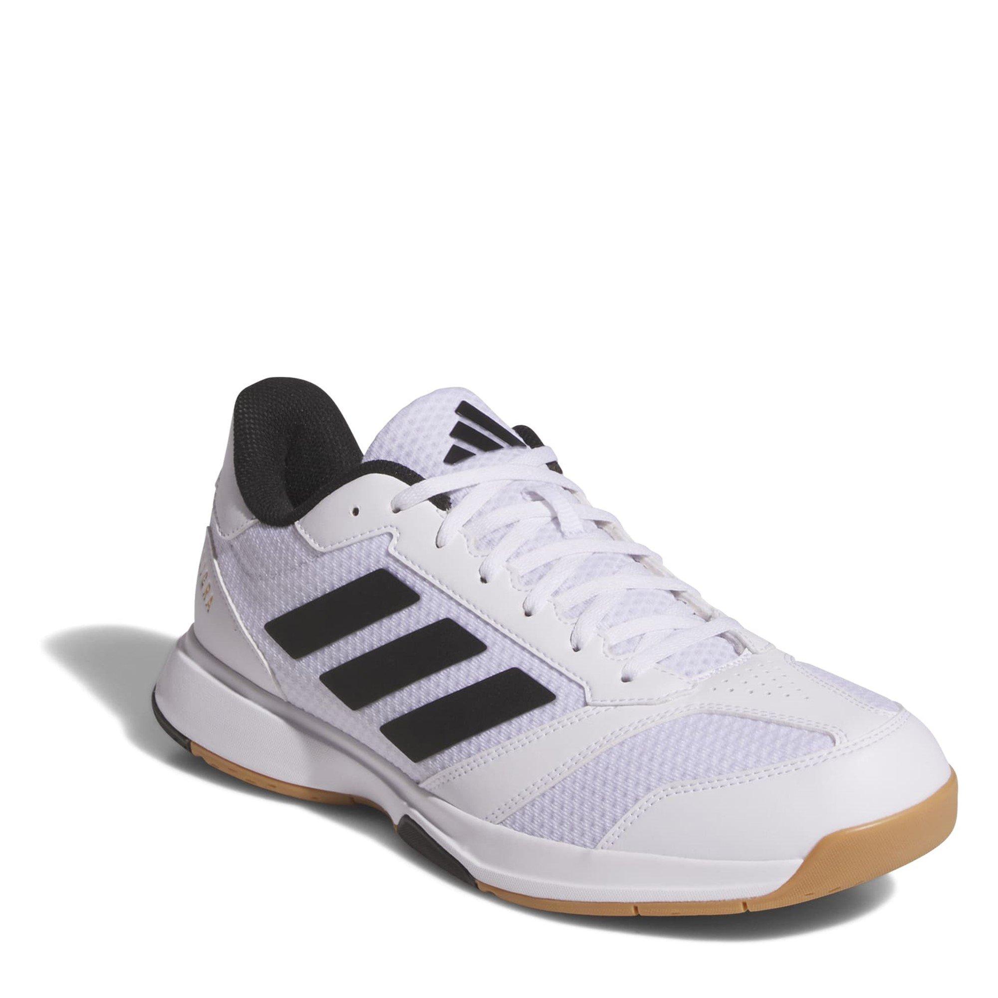 Blanc/Noir/Blanc - adidas - Ligra 8 Indoor Shoes - 3