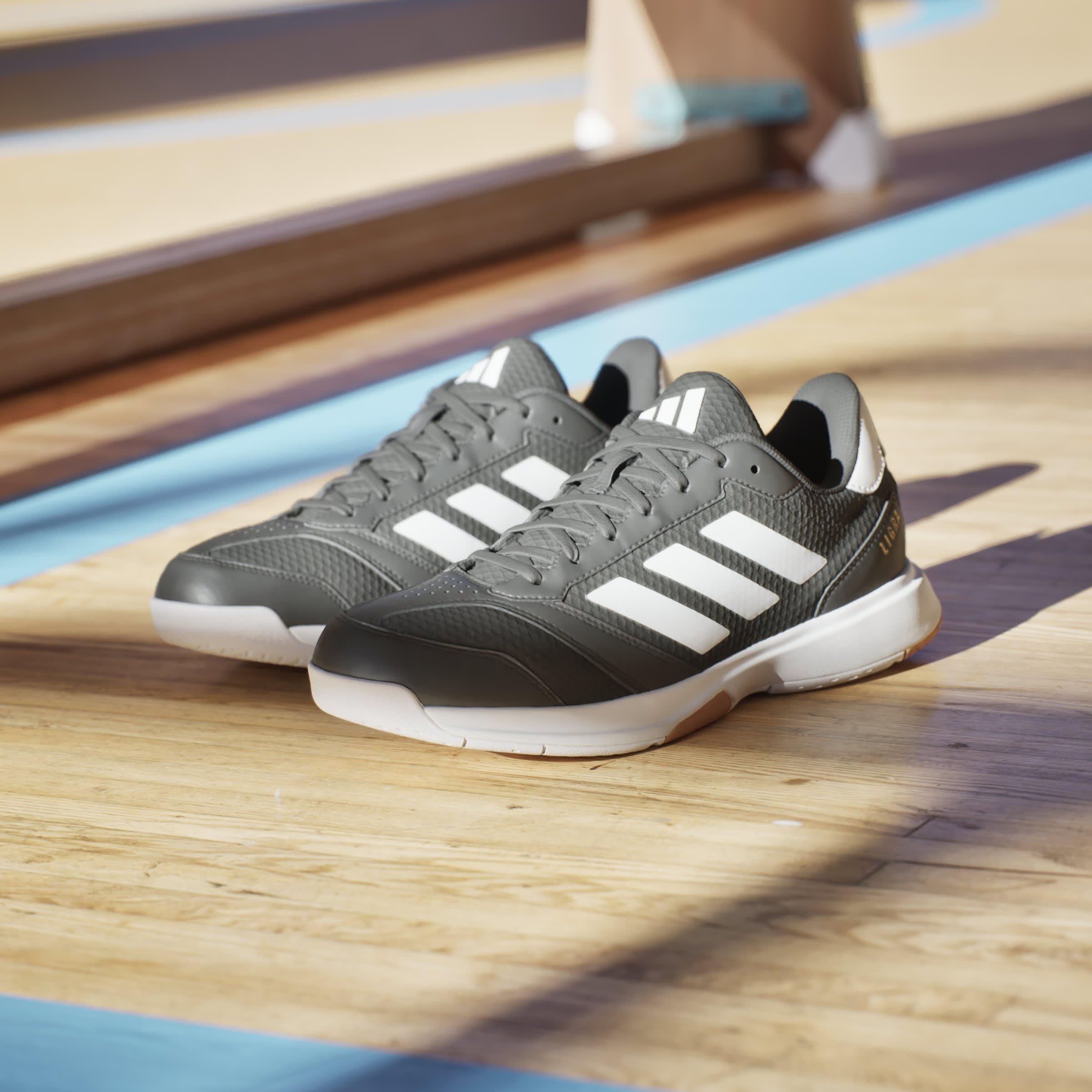 Schwarz/Weiß - adidas - Ligra 8 Indoor Shoes - 16