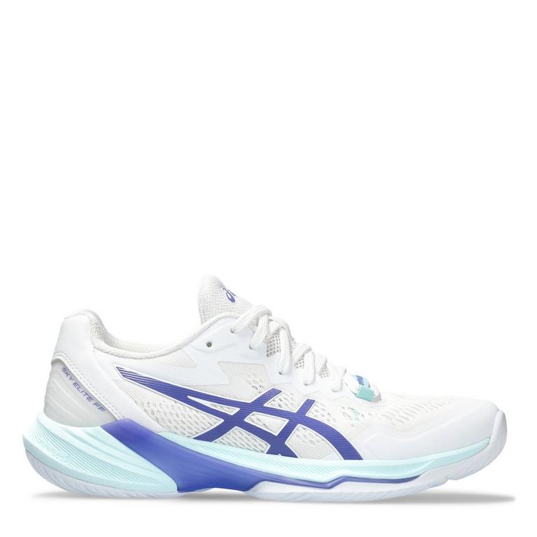 White/Blue Vio - Asics - Sky Elite FF 2 Netball Shoes - 1