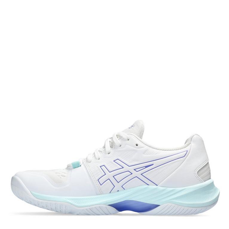 White/Blue Vio - Asics - Sky Elite FF 2 Netball Shoes - 2
