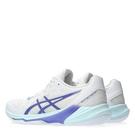 White/Blue Vio - Asics - Sky Elite FF 2 Netball Shoes - 5