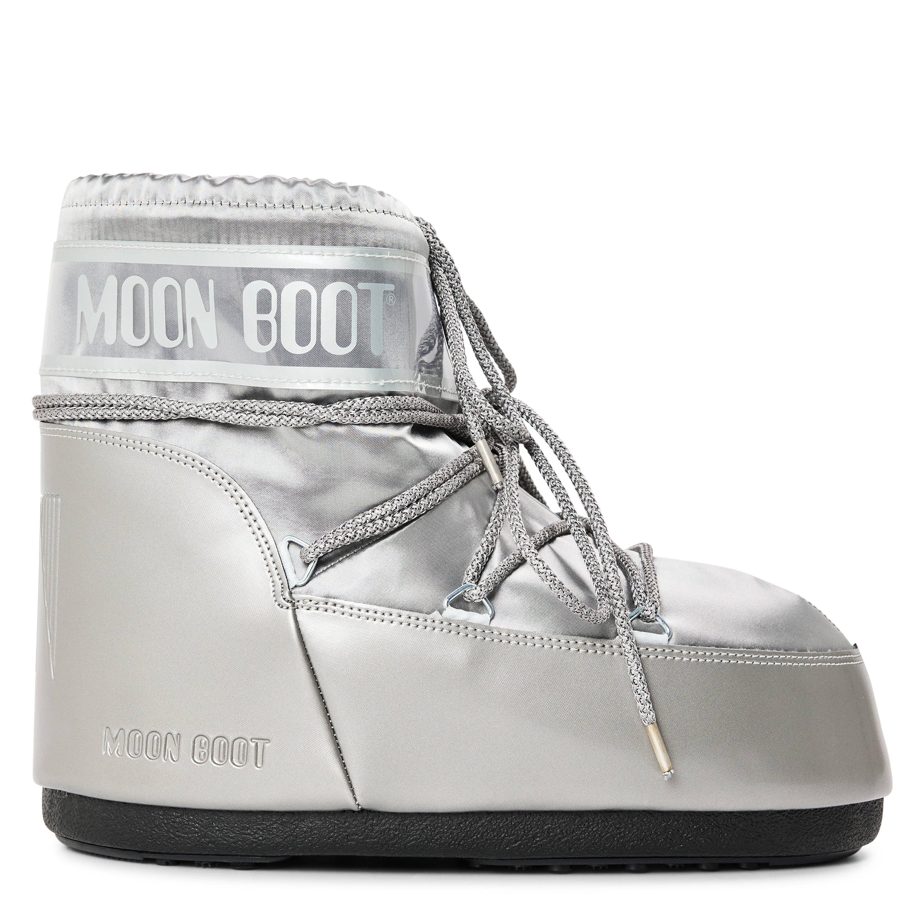Silver - Moon Boot - MN BT Icon Low Glanc Sn71 - 1