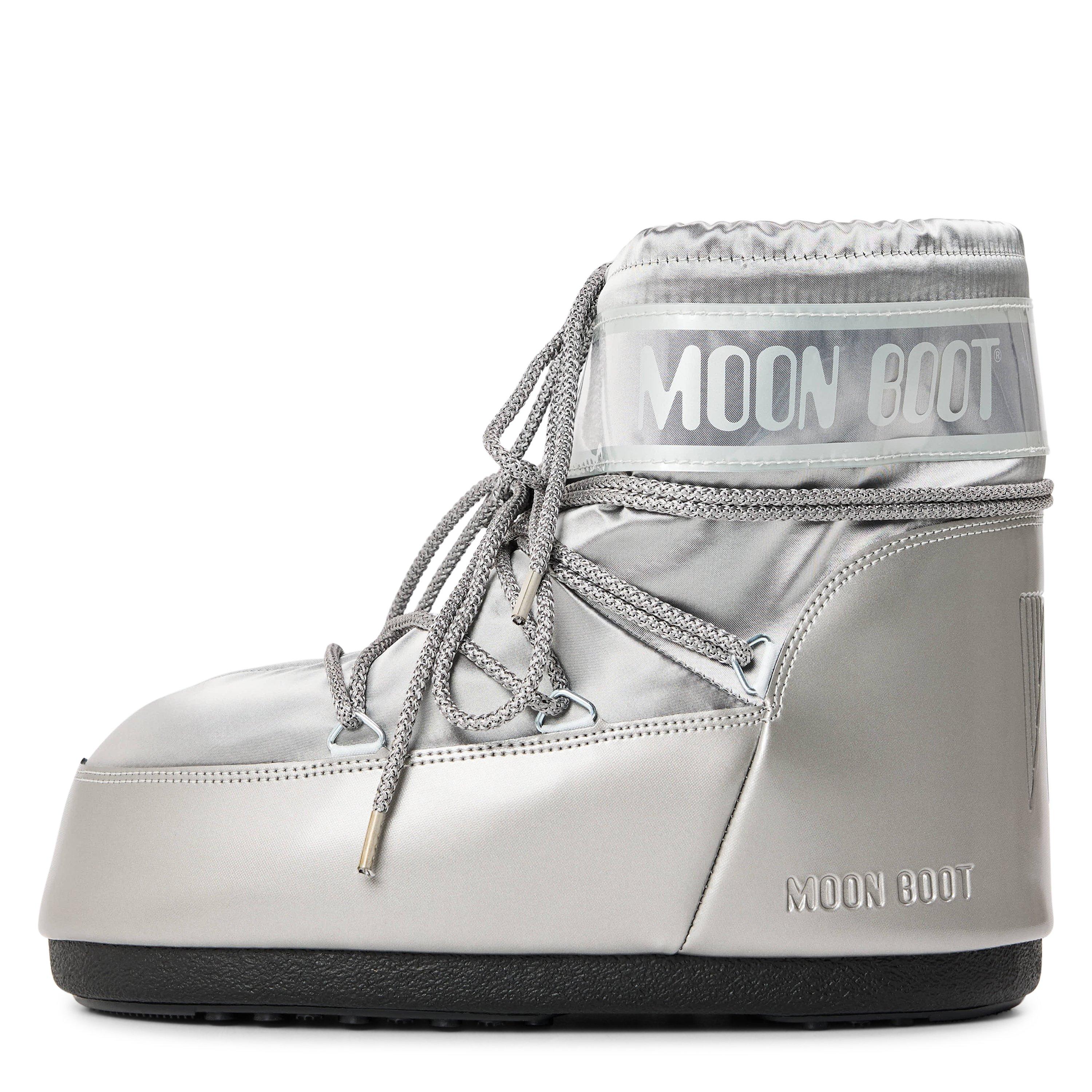 Silver - Moon Boot - MN BT Icon Low Glanc Sn71 - 2