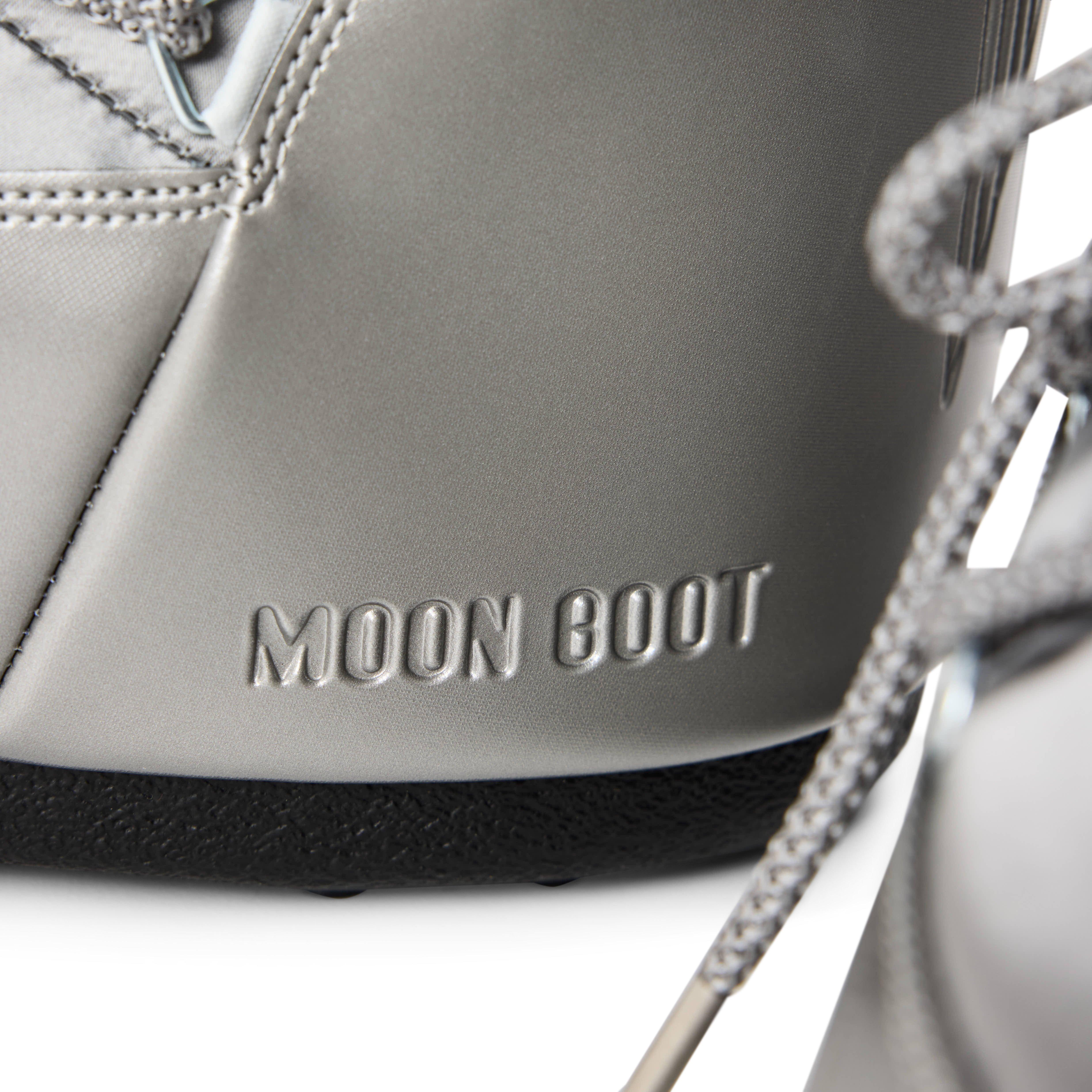 Silver - Moon Boot - MN BT Icon Low Glanc Sn71 - 3