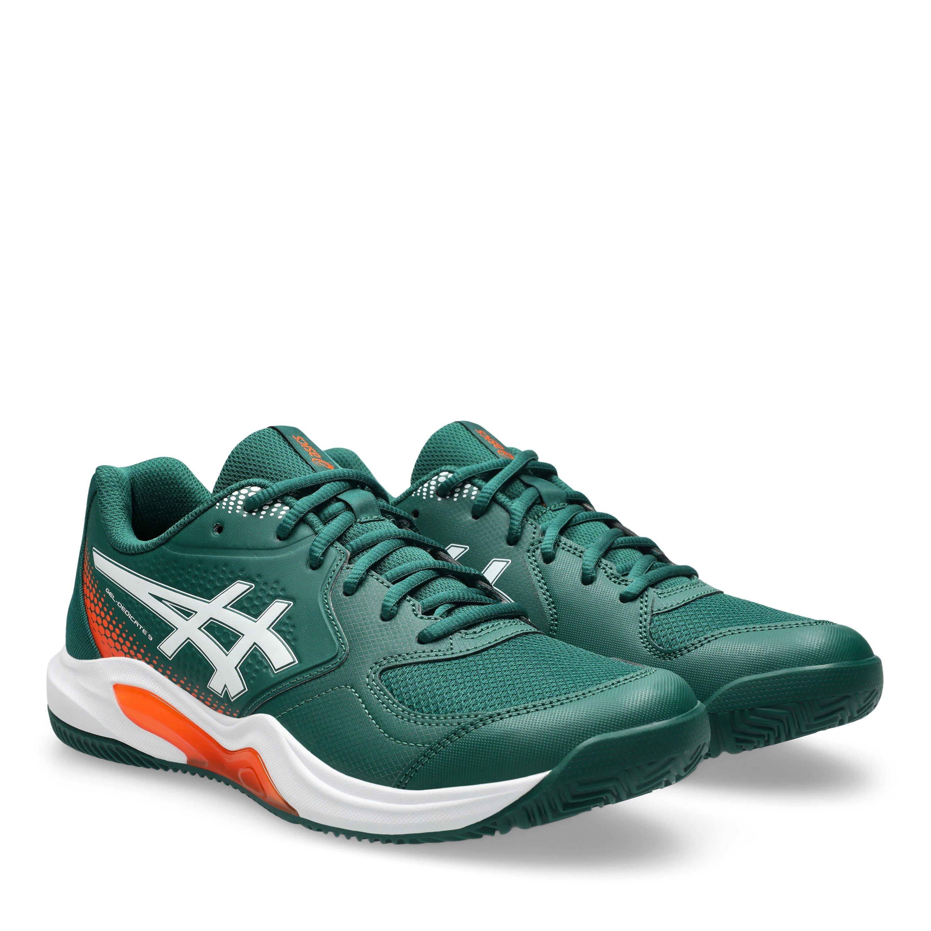 Jewel Green - Asics - Men's Dedicate 9 P Padel Trainers - 4
