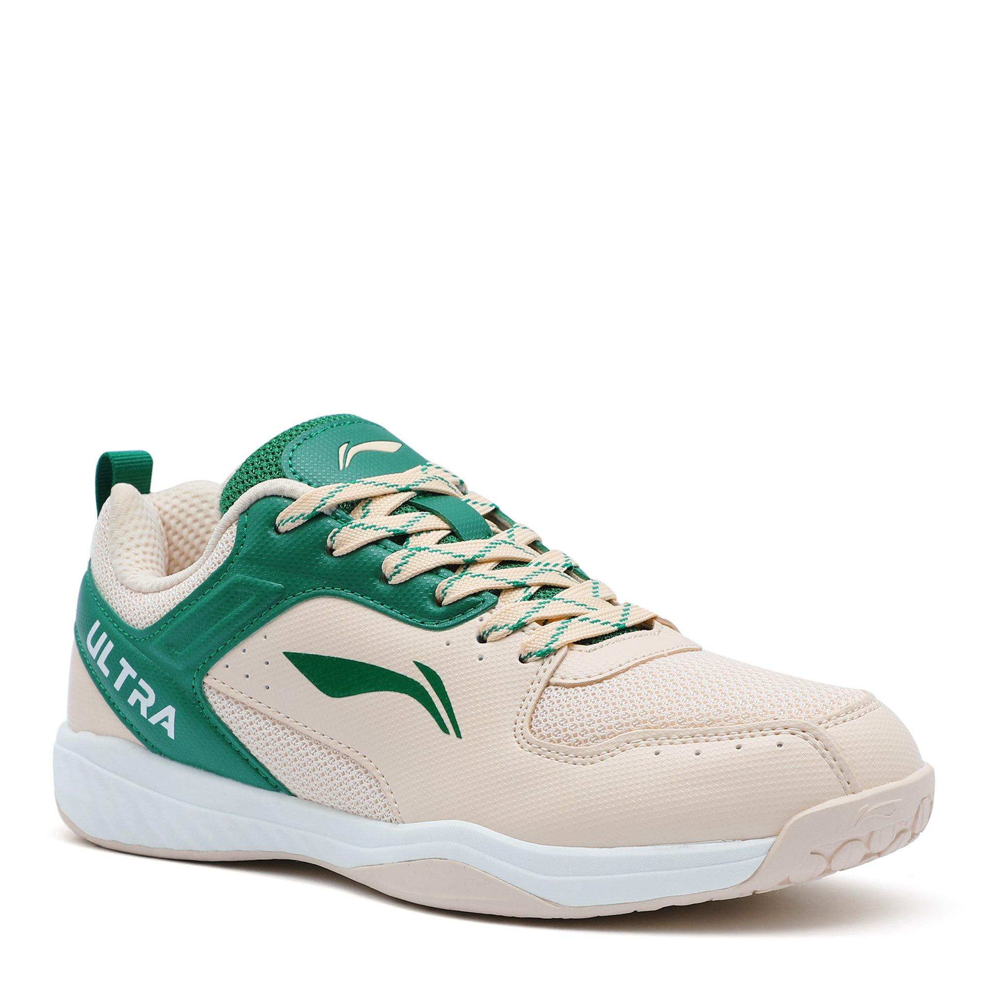 Peach/Green - Li Ning - Ultra Speed Mens Badminton Trainers - 5