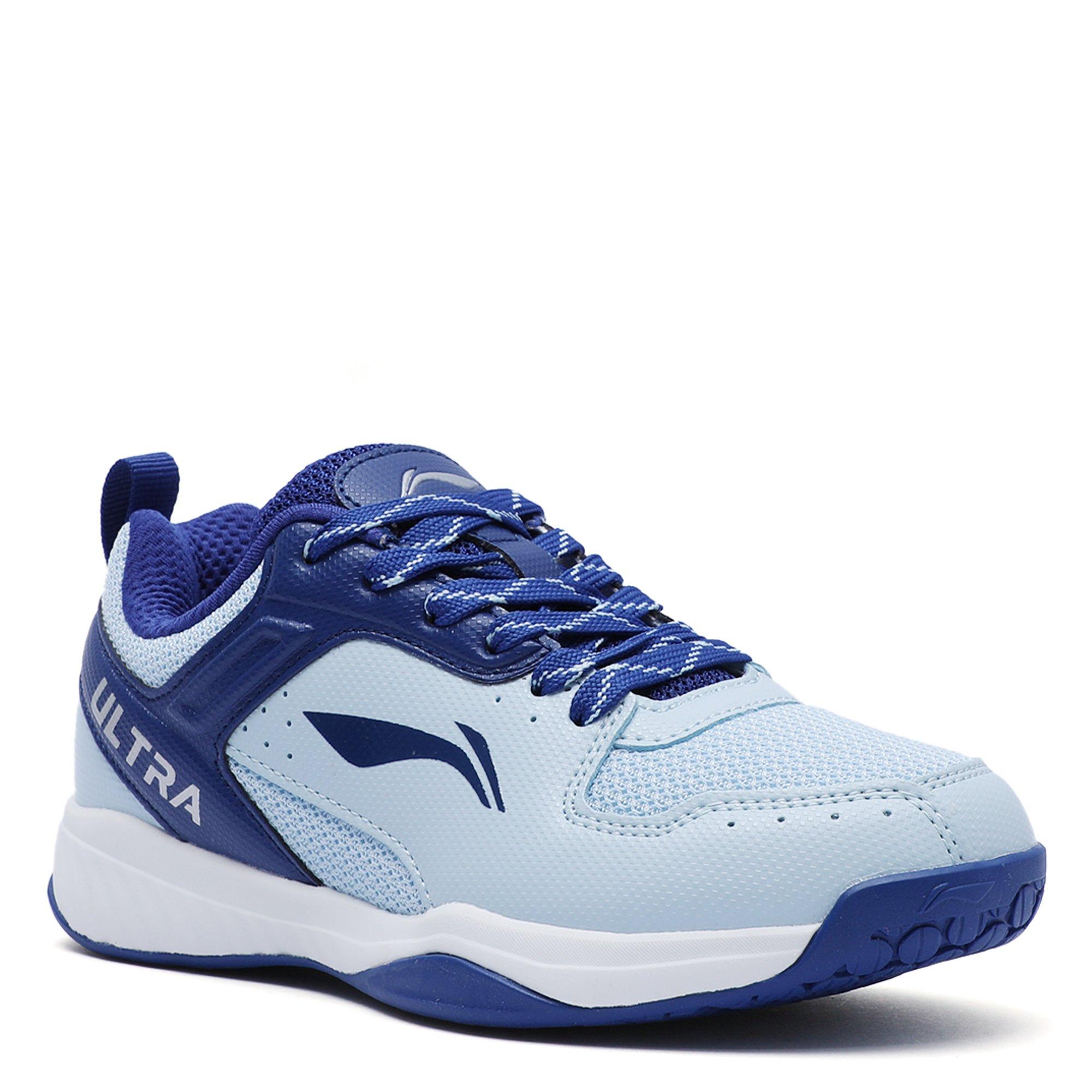 LtBlu/NvyBlu - Li Ning - Ultra Speed Womens Badminton Trainers - 5