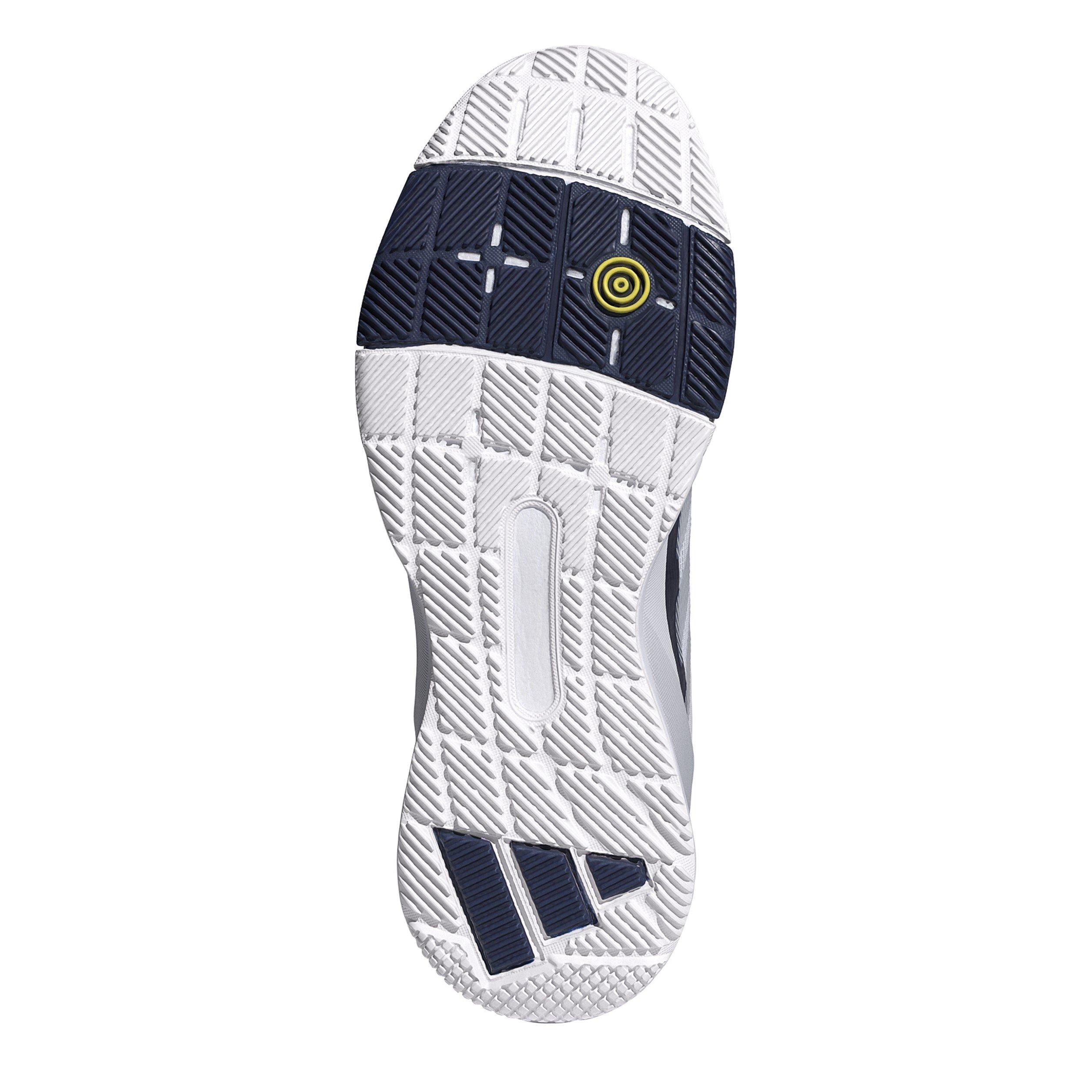 White/Slvr/Blue - adidas - Men's Padel Trainers - 6