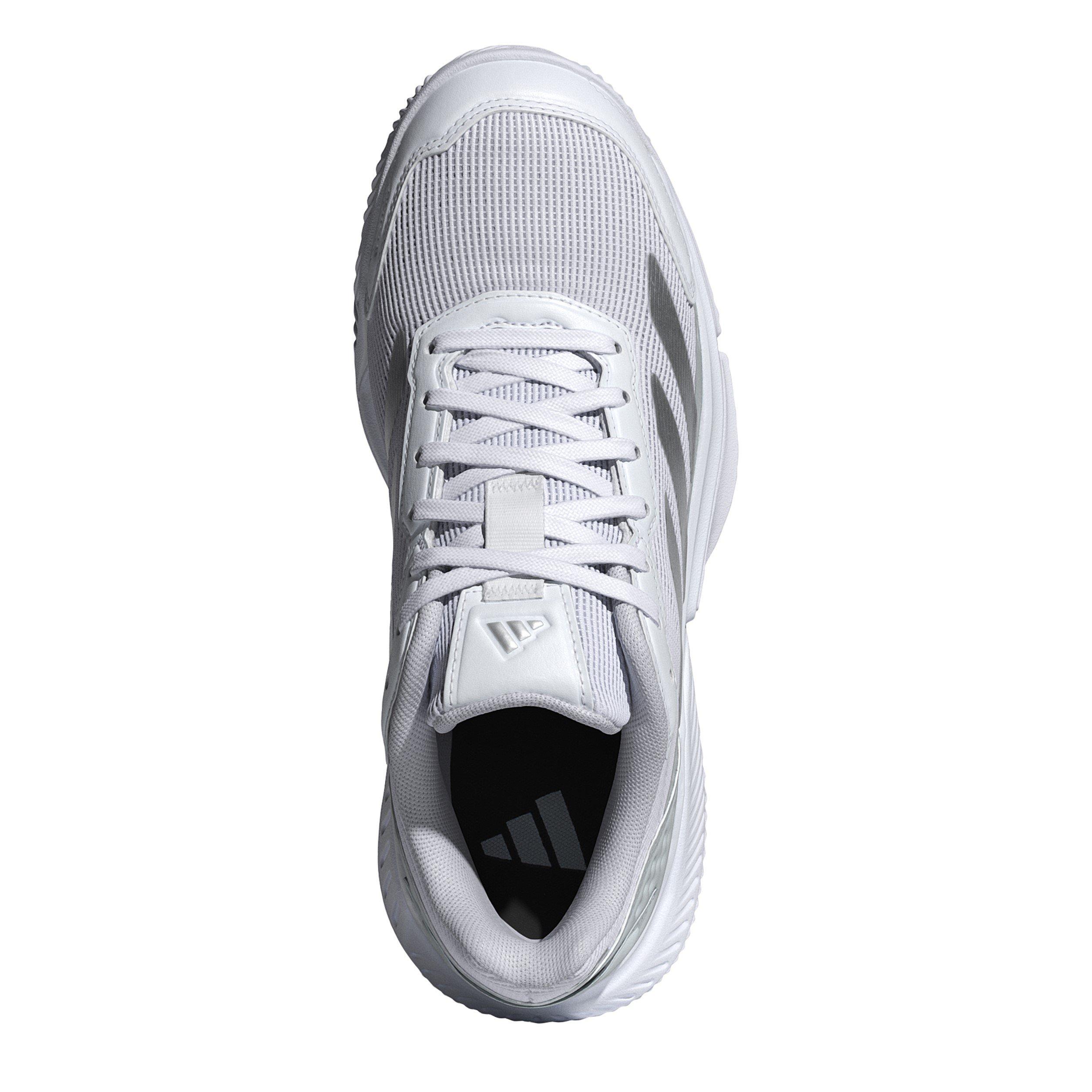 White/Slvr Met - adidas - Adidas Courtqck Pdel Ld63 - 5