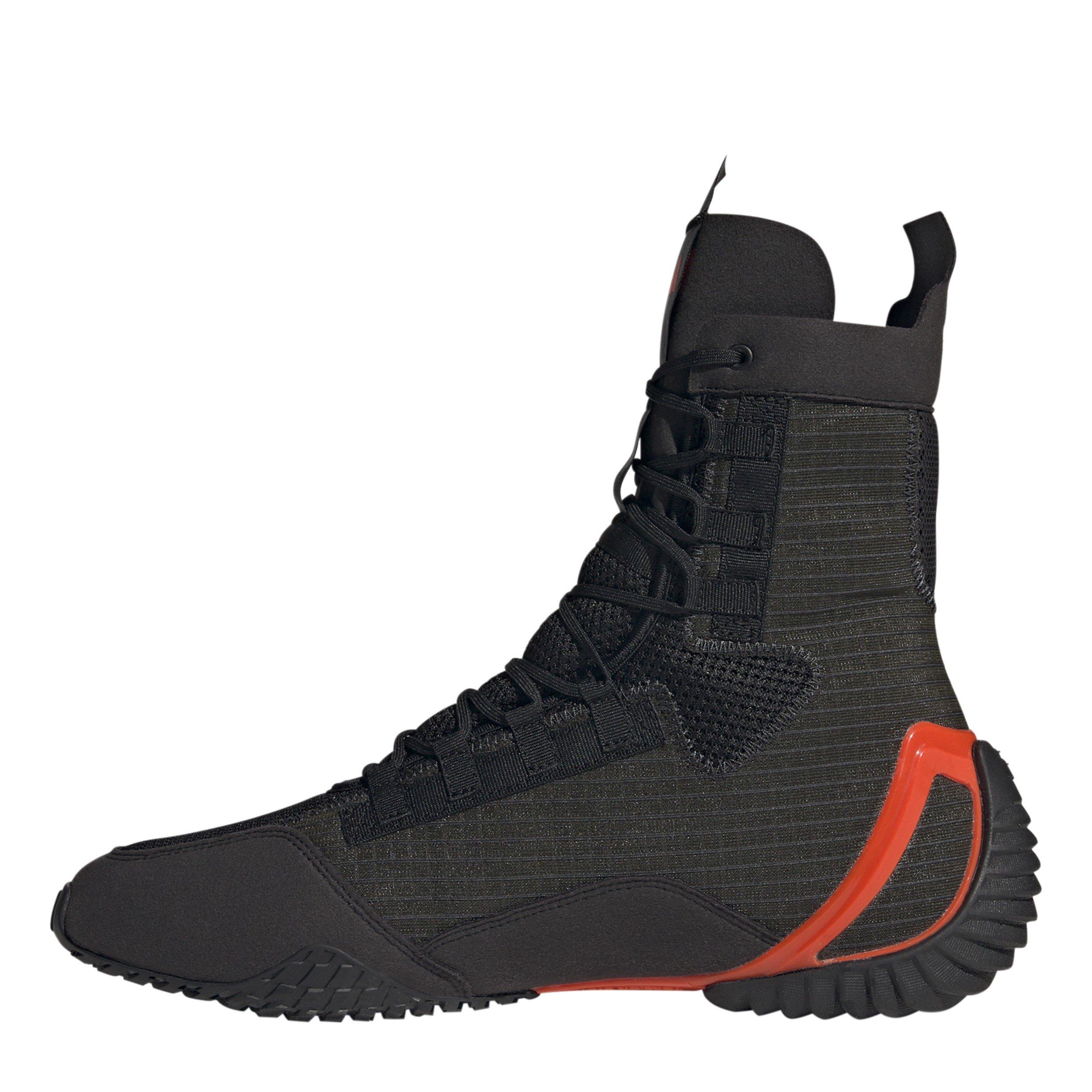 Carbon - adidas - Speedex 23 Mid Cut Boxing Boots Mens - 2