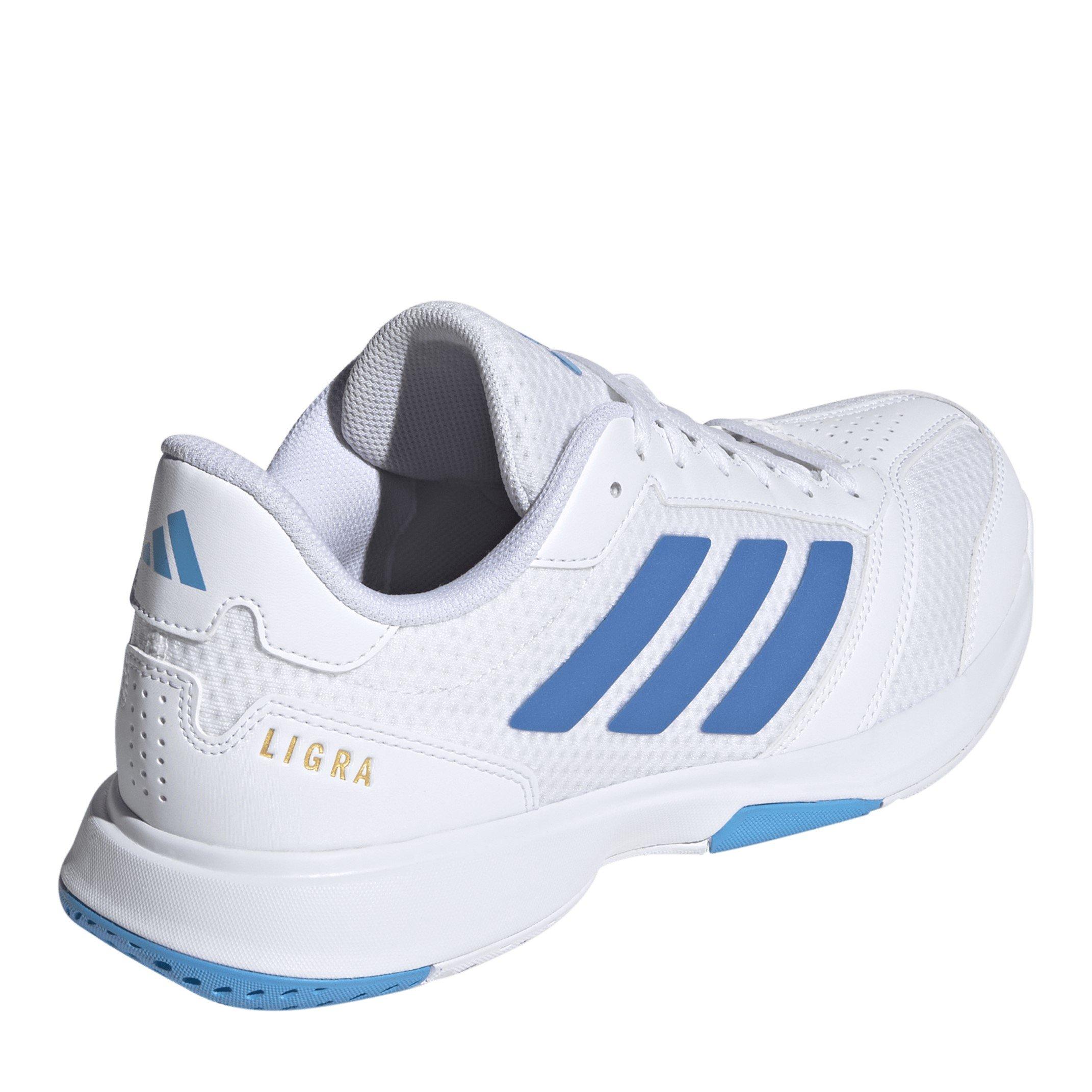 Bijelo/Plavo - adidas - Adidas Ligra 8 Sn63 - 4