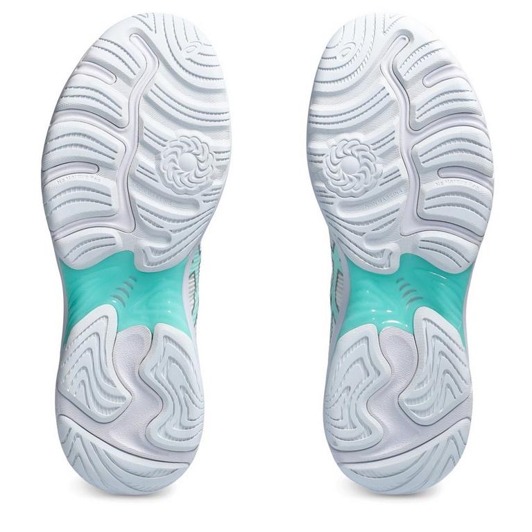 Blanc/Menthe - Asics - zapatillas de running Adidas constitución ligera talla 31 grises - 3