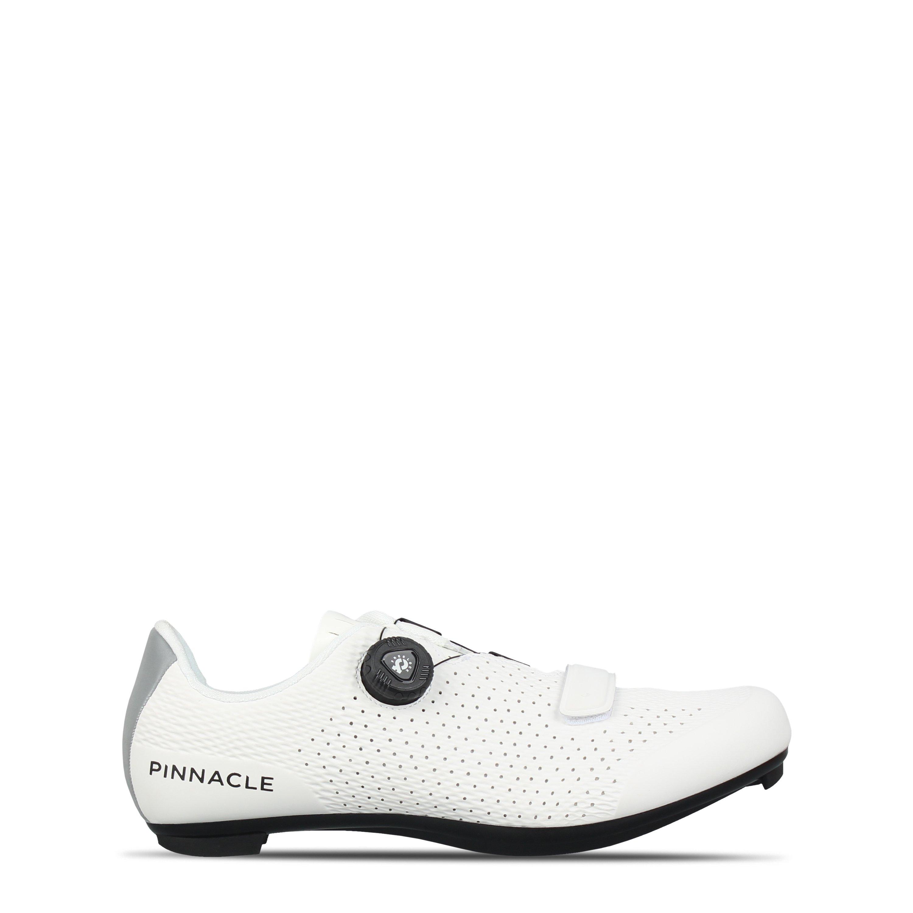 White - Pinnacle - Radium Road Cycling Shoes Unisex - 1