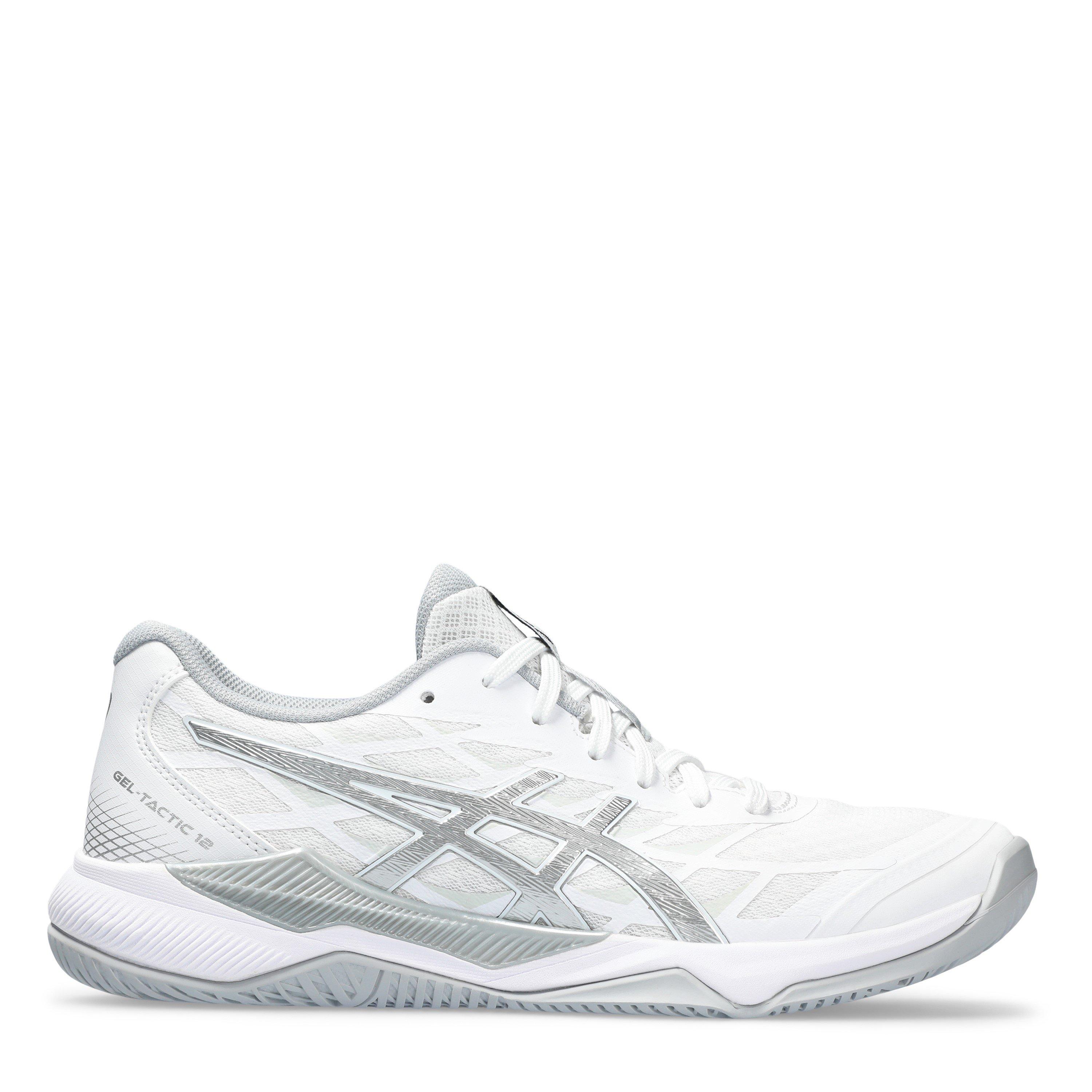 Weiß/Silber - Asics - Gel-Tactic 12 Womens Indoor Court Shoes - 1